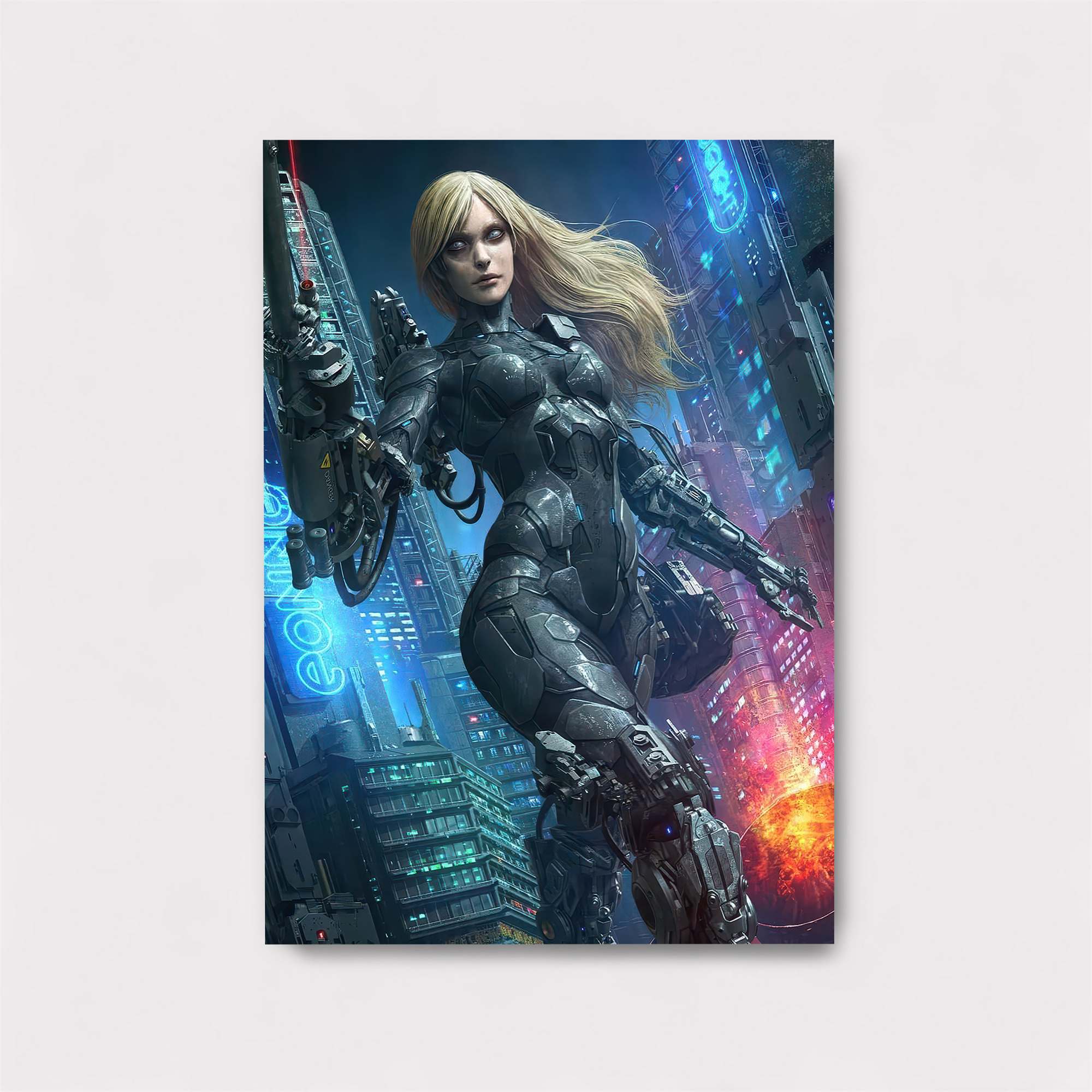 Cyborg Sentinel Safe Wall Magnetic / M