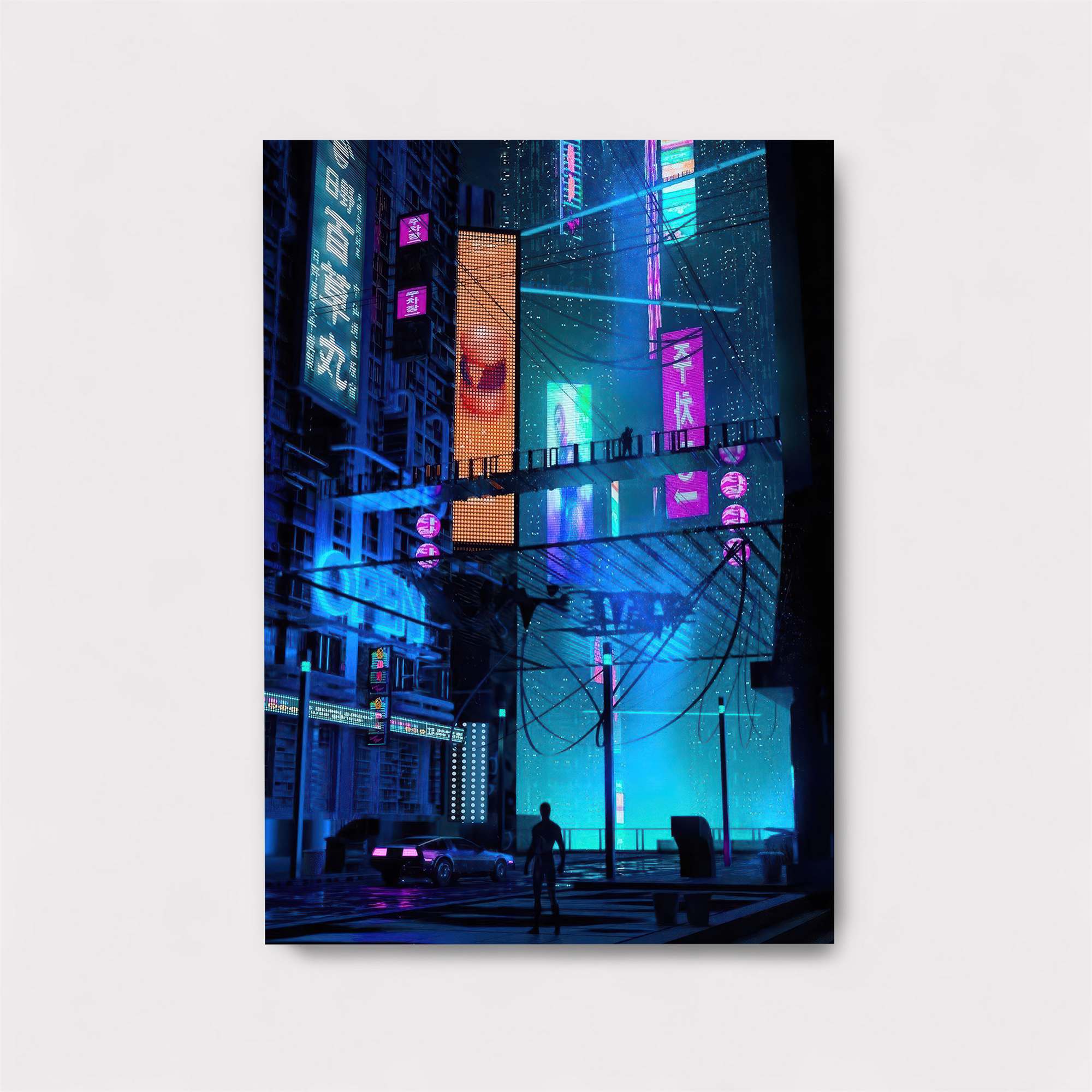 Neon Tranquility Safe Wall Magnetic / M