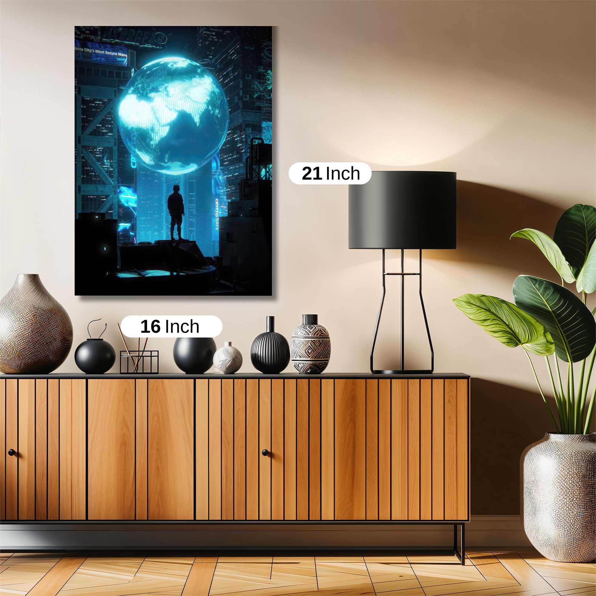 Digital Reverie Safe Wall Magnetic / M