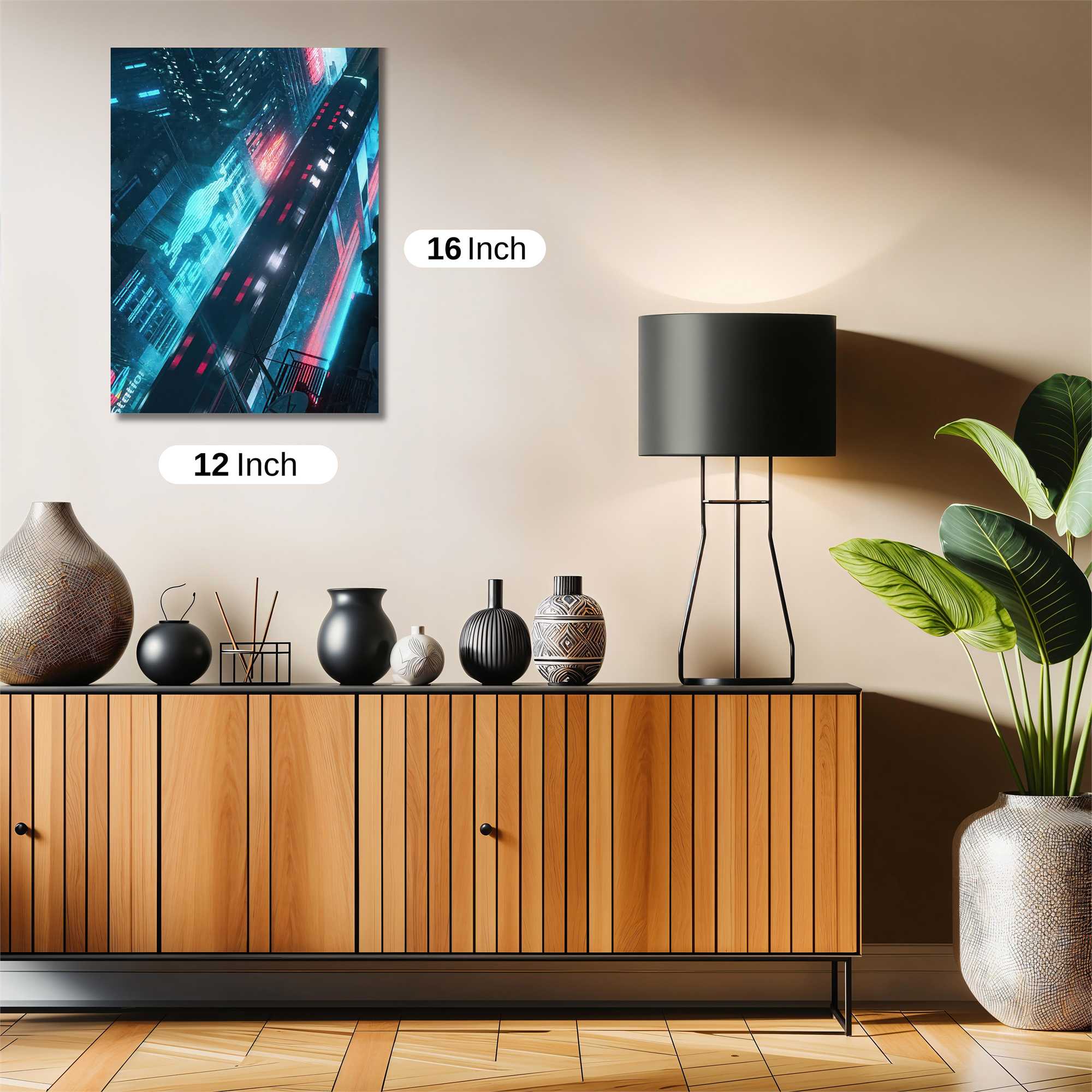 Neon Velocity Safe Wall Magnetic / M