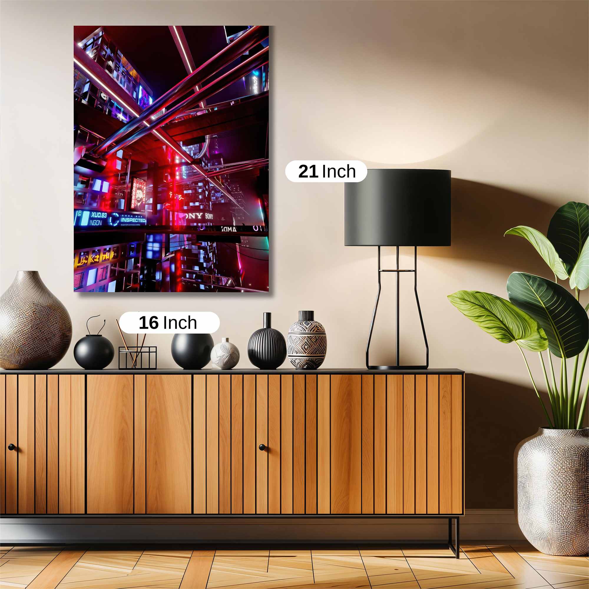 Neon Reverie Safe Wall Magnetic / M