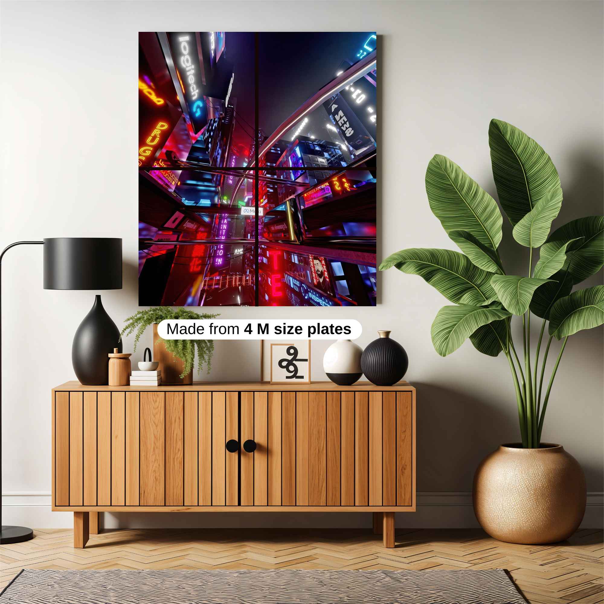 Neon Dreams Safe Wall Magnetic / M