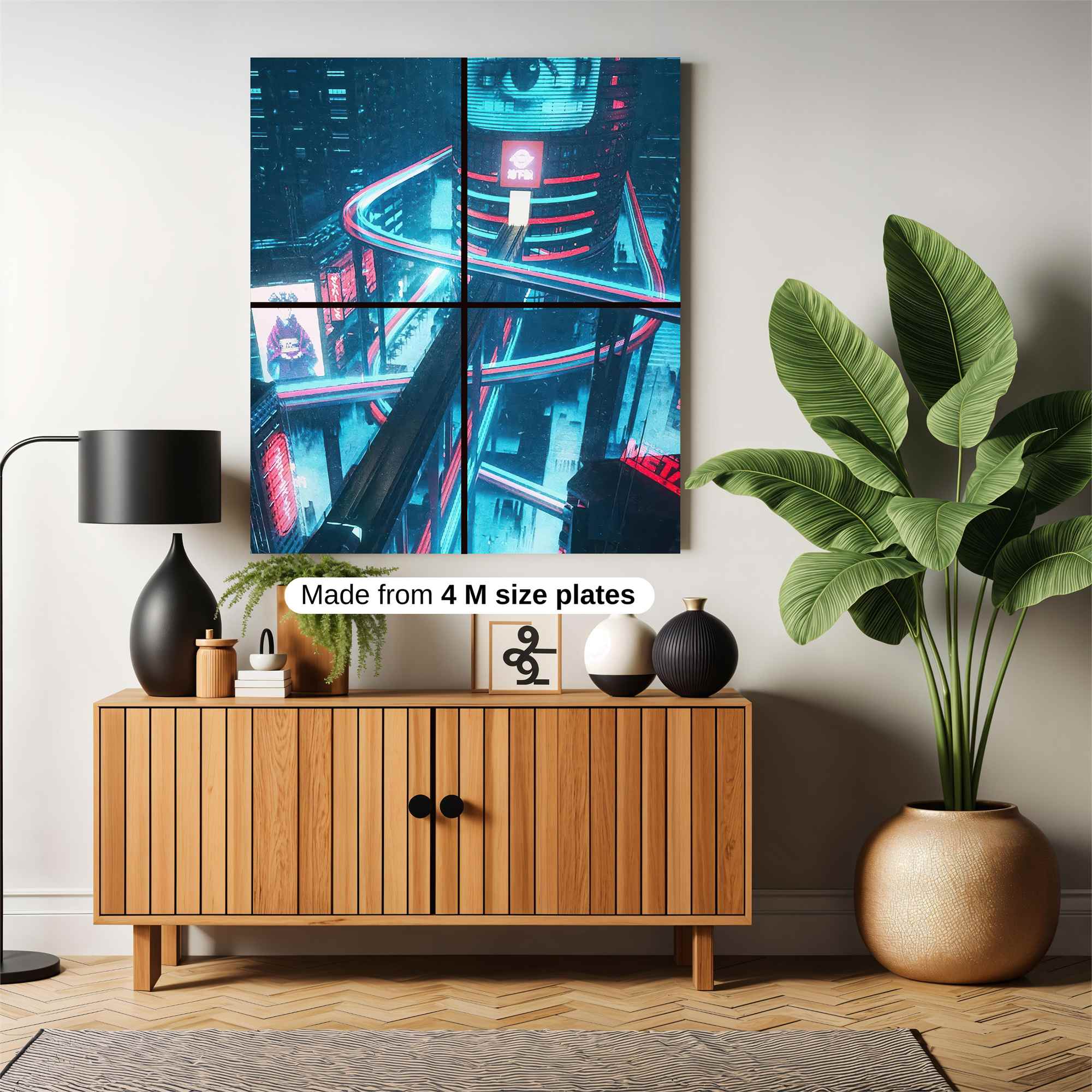 Neon Vigil Safe Wall Magnetic / M