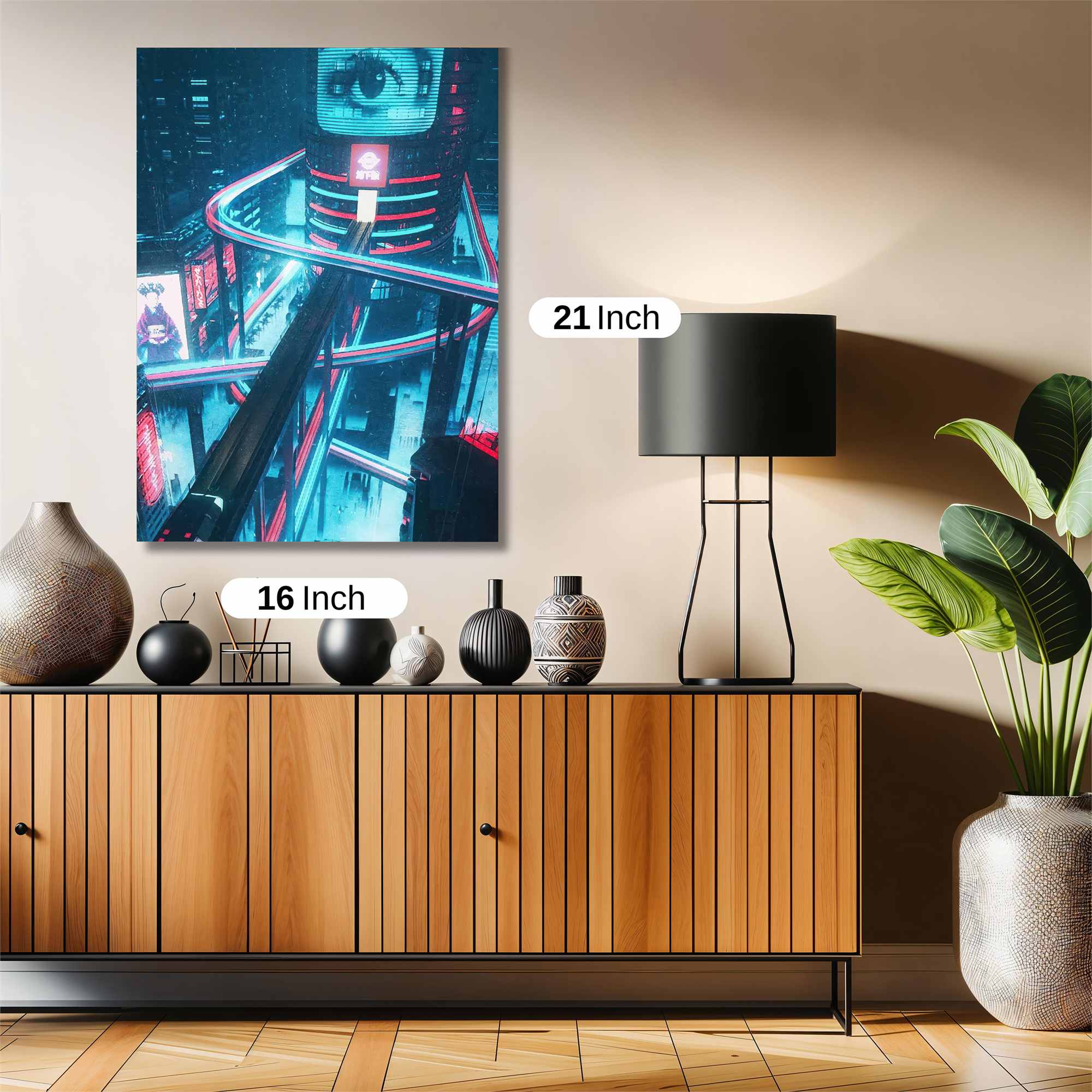 Neon Vigil Safe Wall Magnetic / M