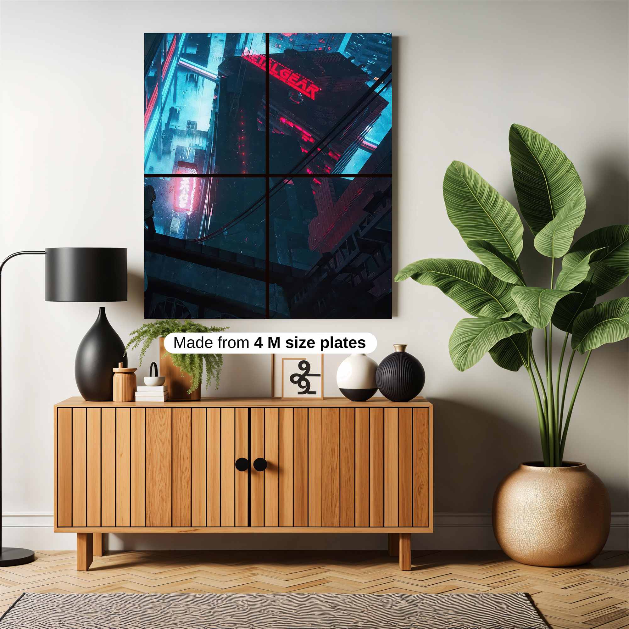 Neon Abyss Safe Wall Magnetic / M