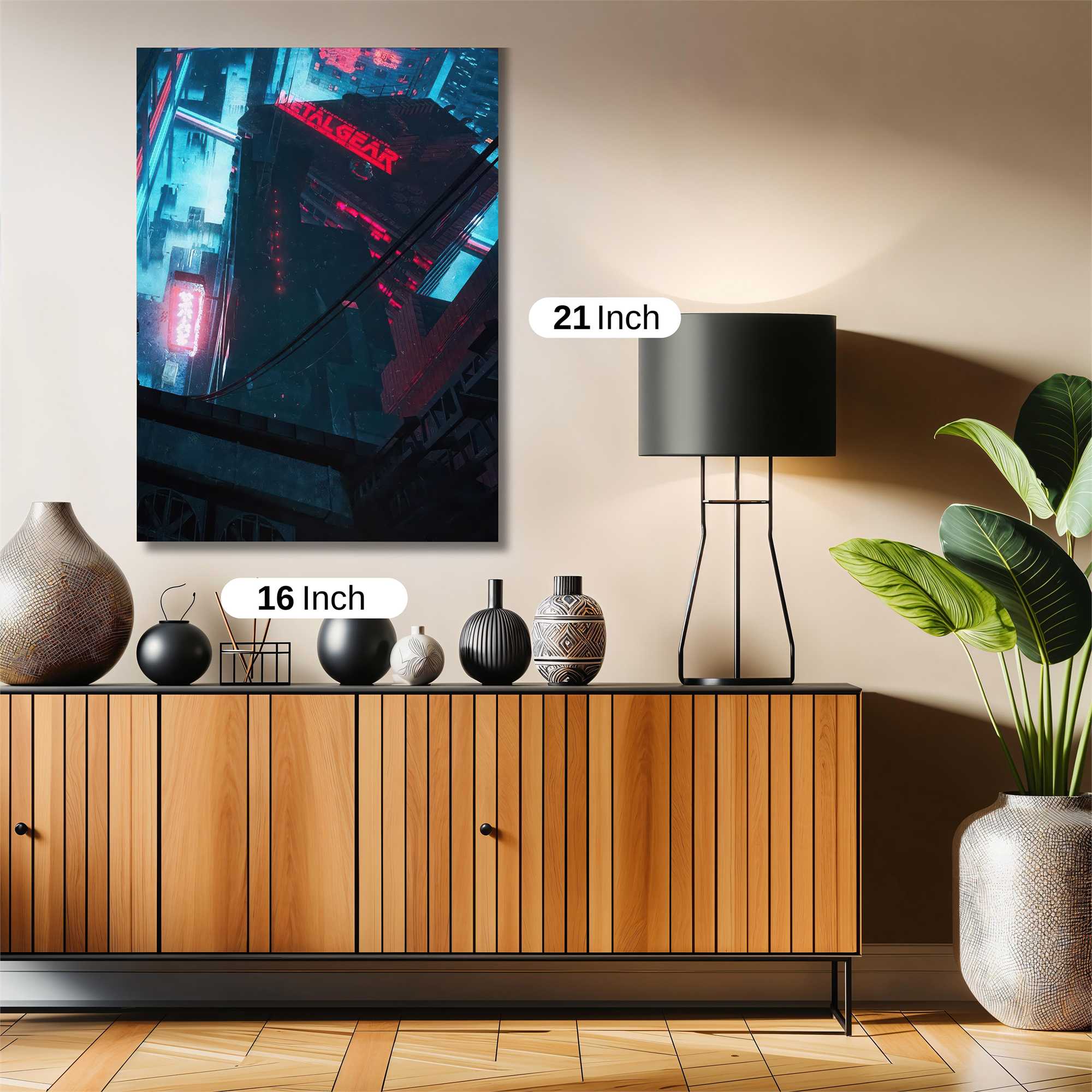 Neon Abyss Safe Wall Magnetic / M