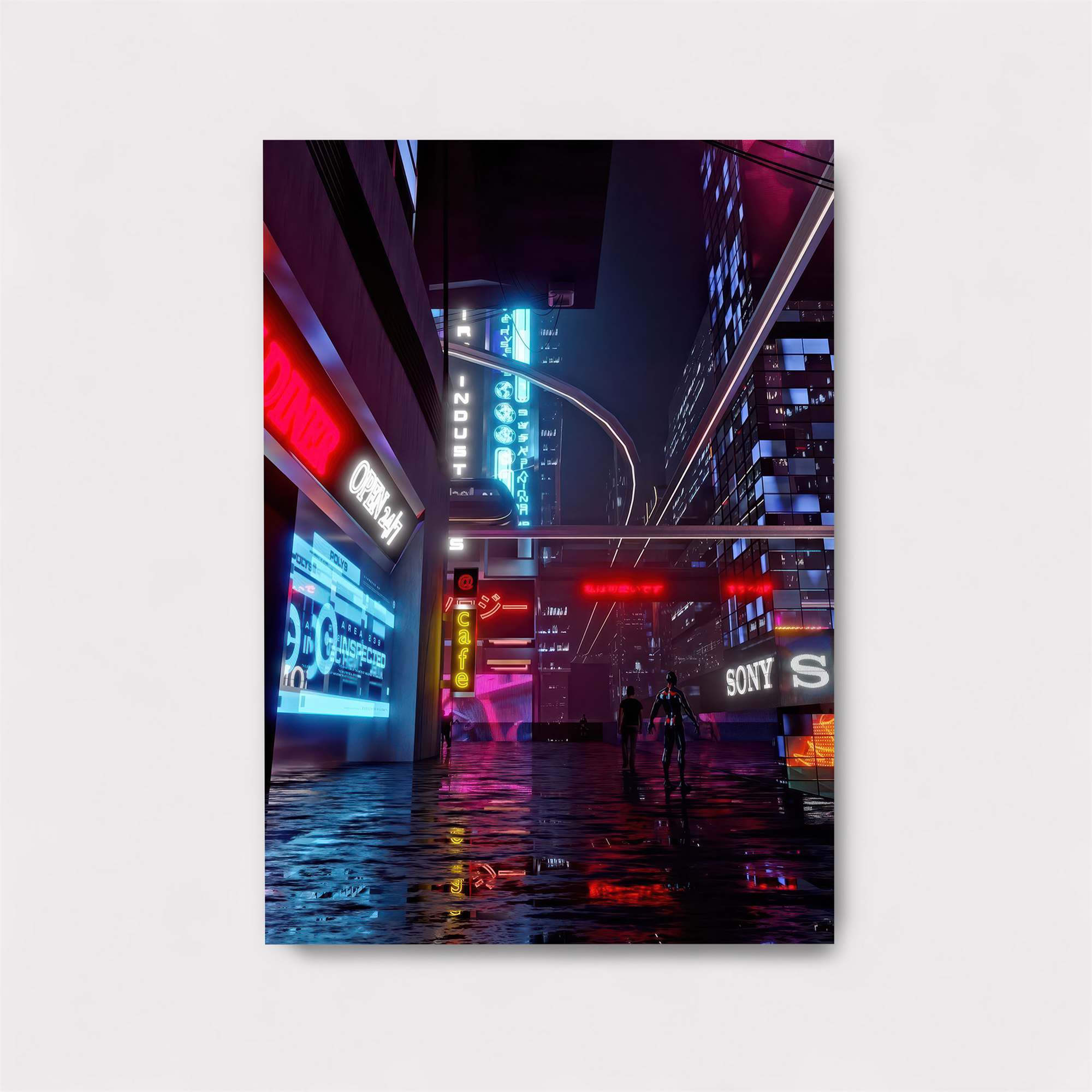 Neon Reverie Safe Wall Magnetic / M