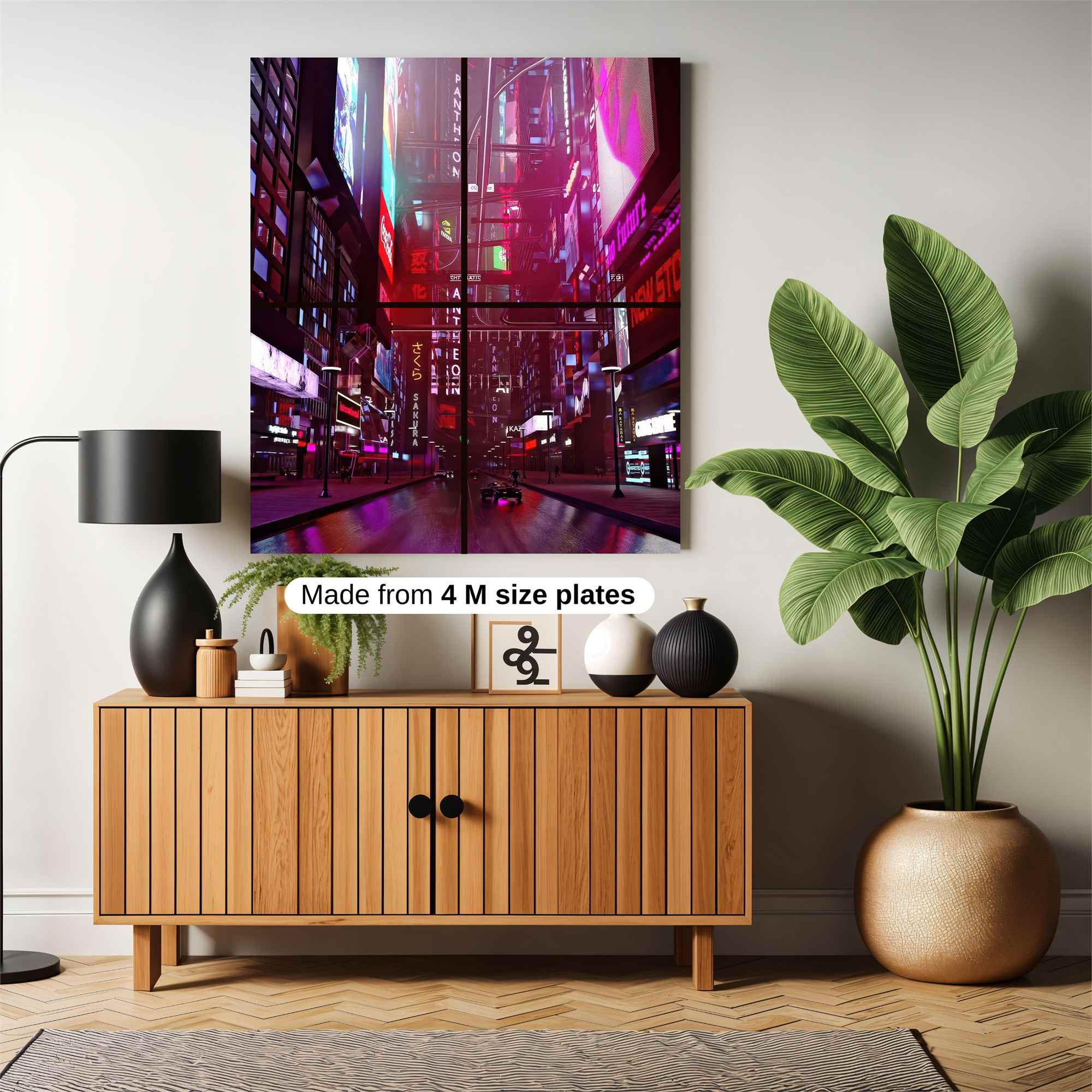 Neon Reverie Safe Wall Magnetic / M