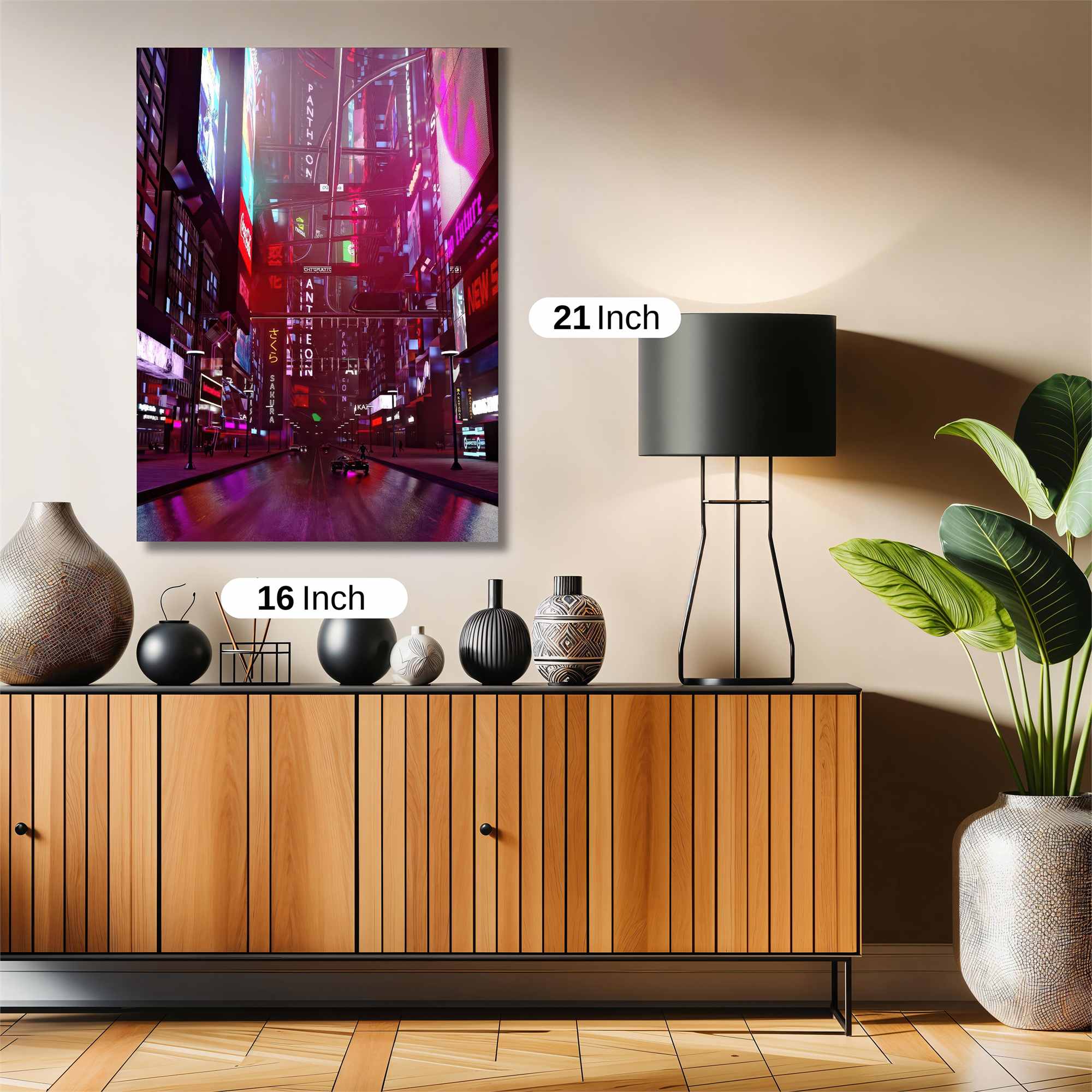 Neon Reverie Safe Wall Magnetic / M