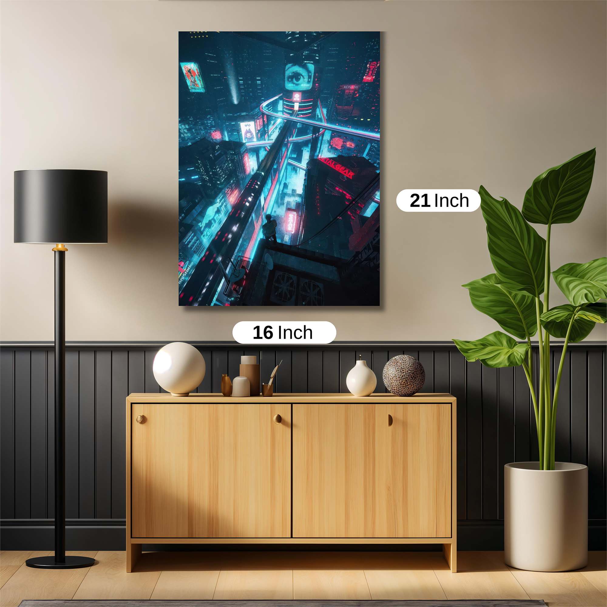 Neon Reverie Safe Wall Magnetic / M