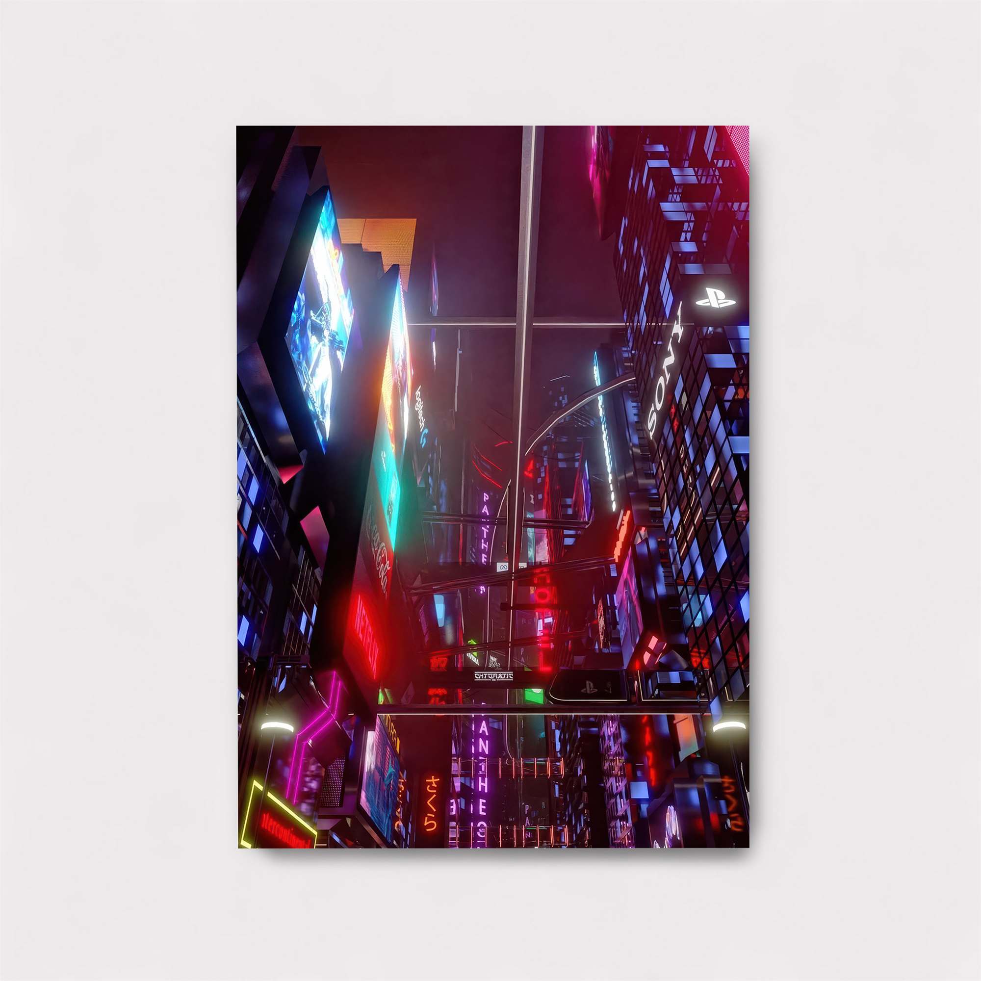 Neon Reverie Safe Wall Magnetic / M