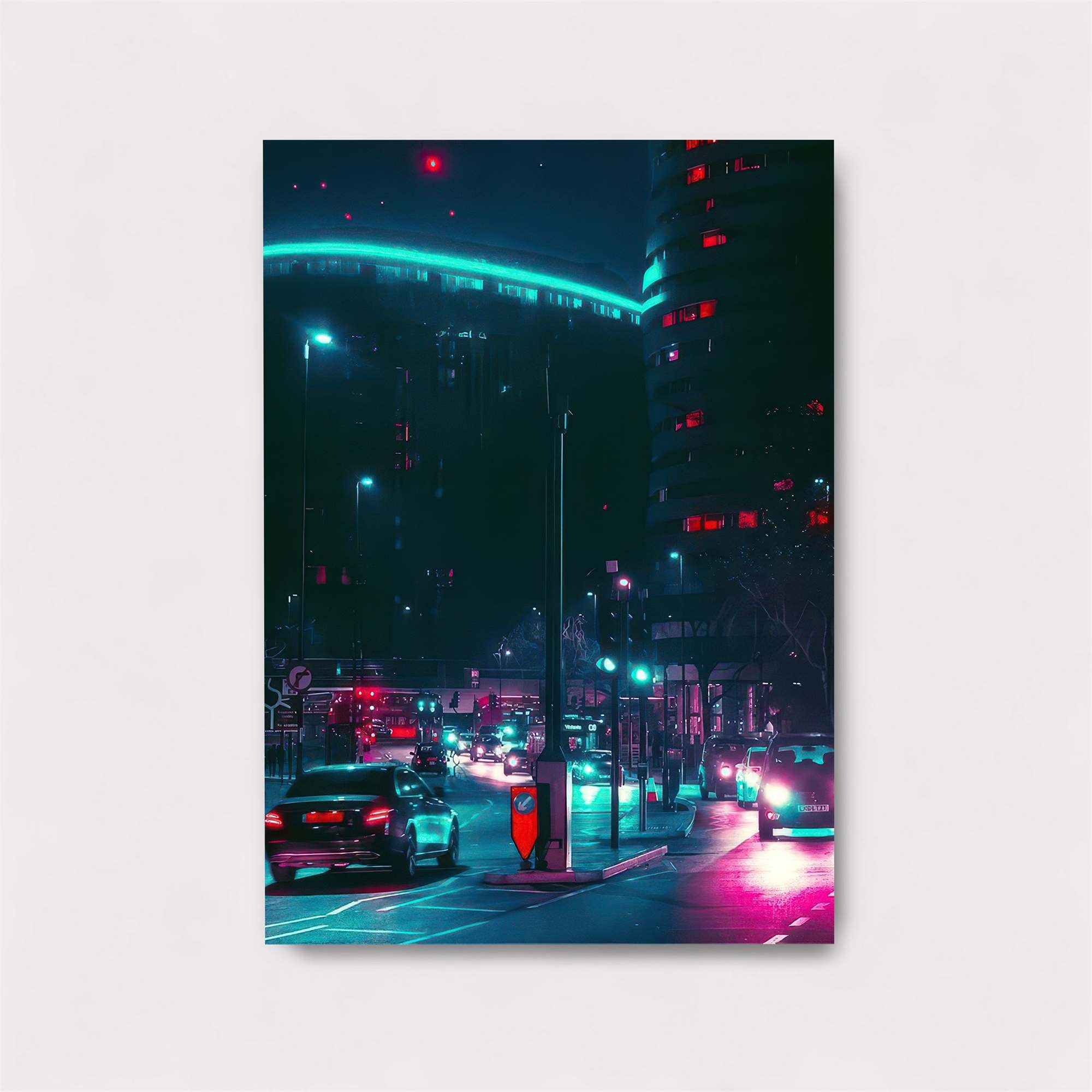 Neon Nocturne Safe Wall Magnetic / M