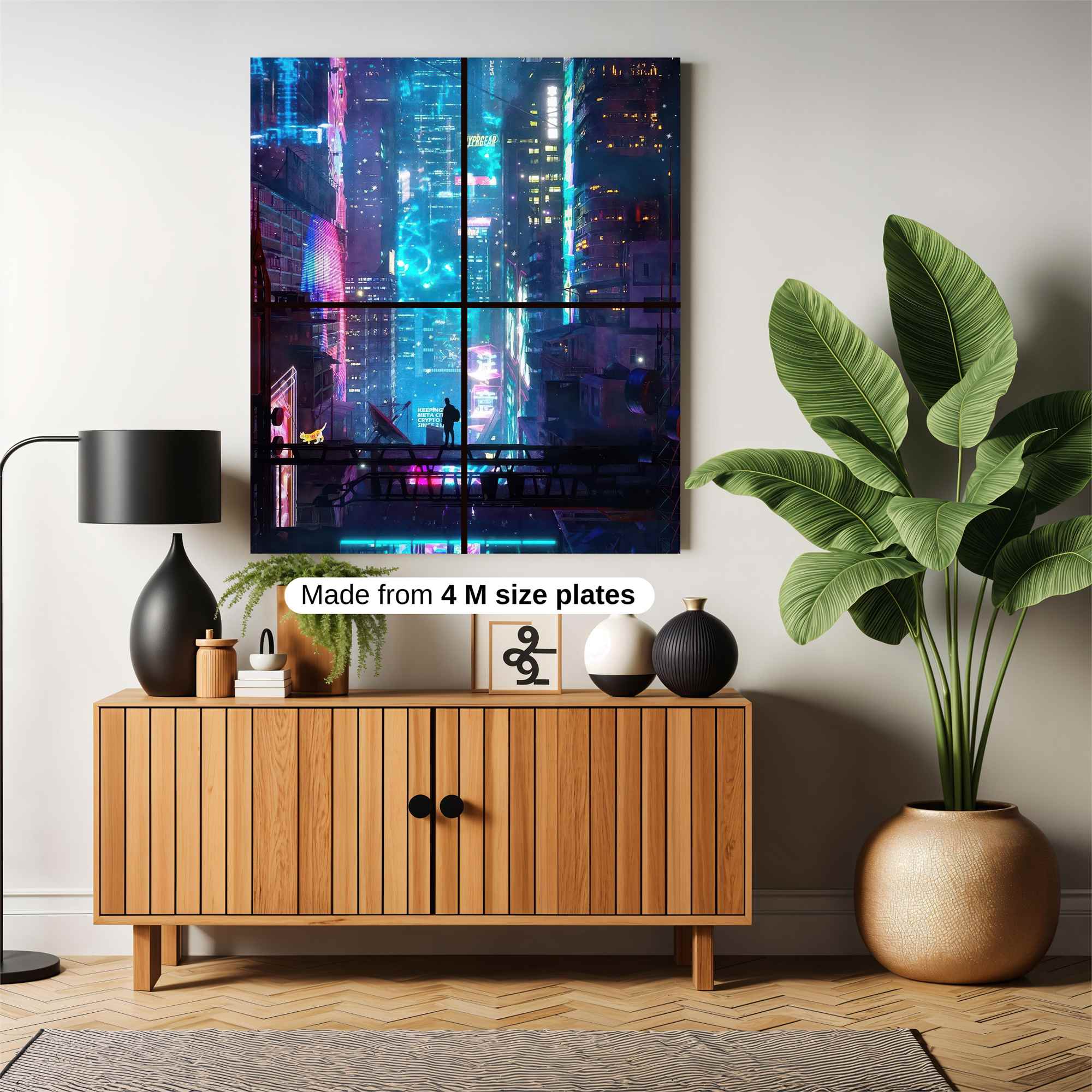 Neon Reverie Safe Wall Magnetic / M