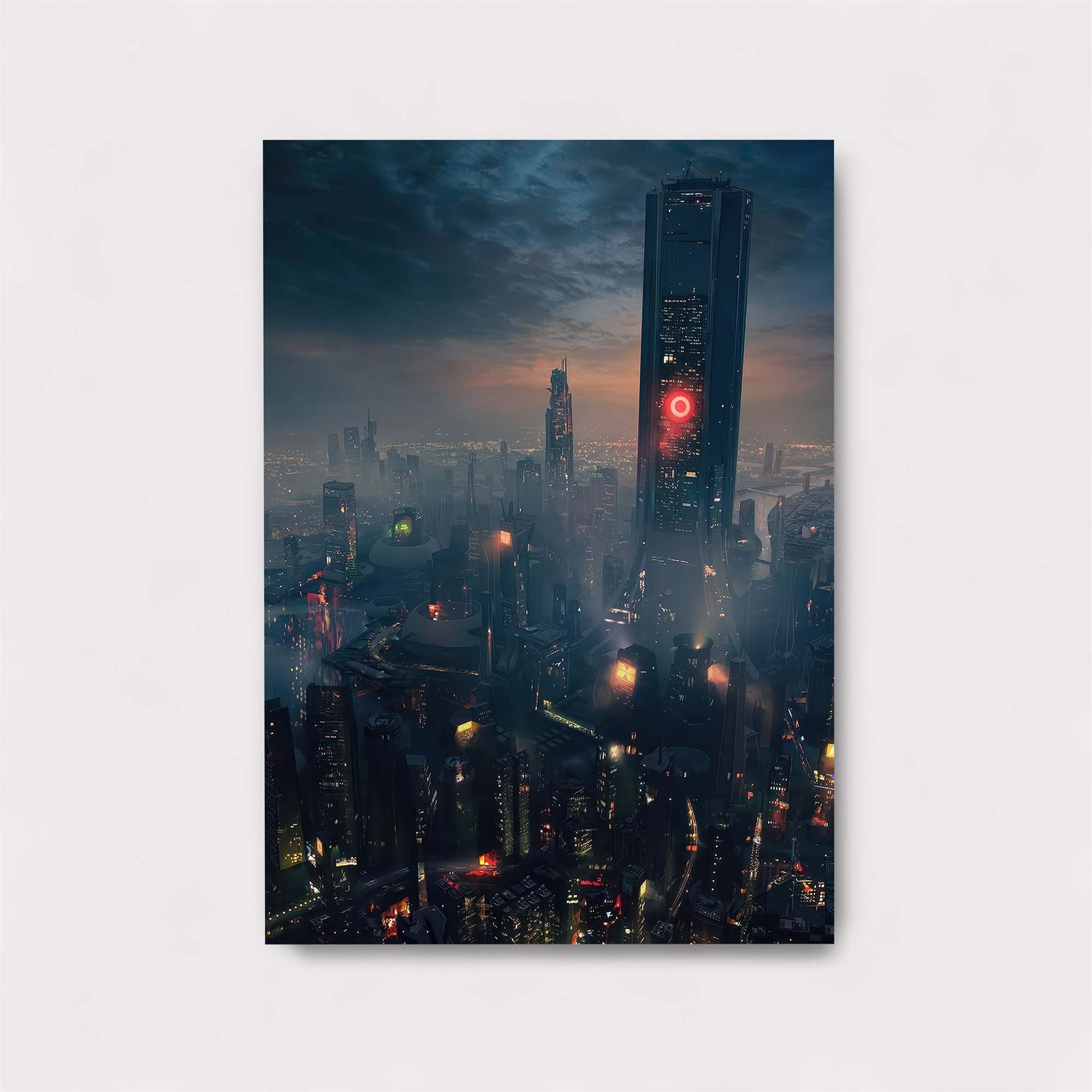 Neon Dystopia Safe Wall Magnetic / M