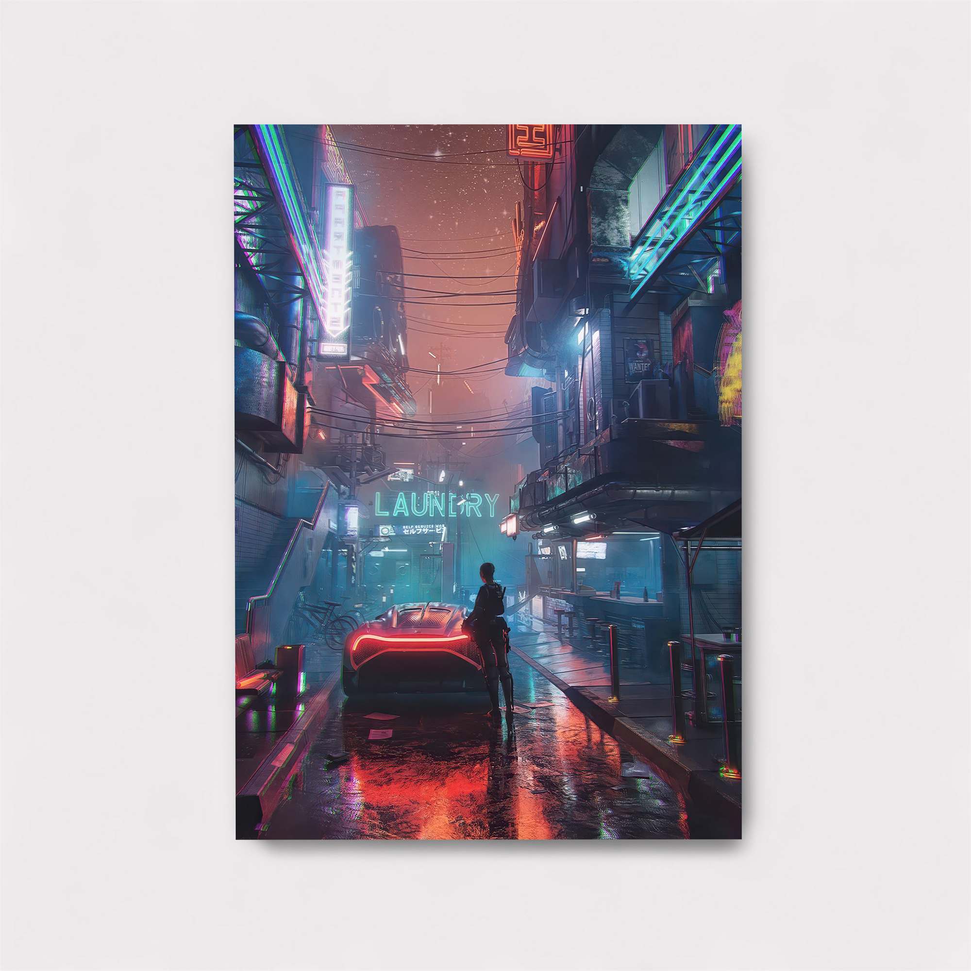 Neon Reverie Safe Wall Magnetic / M