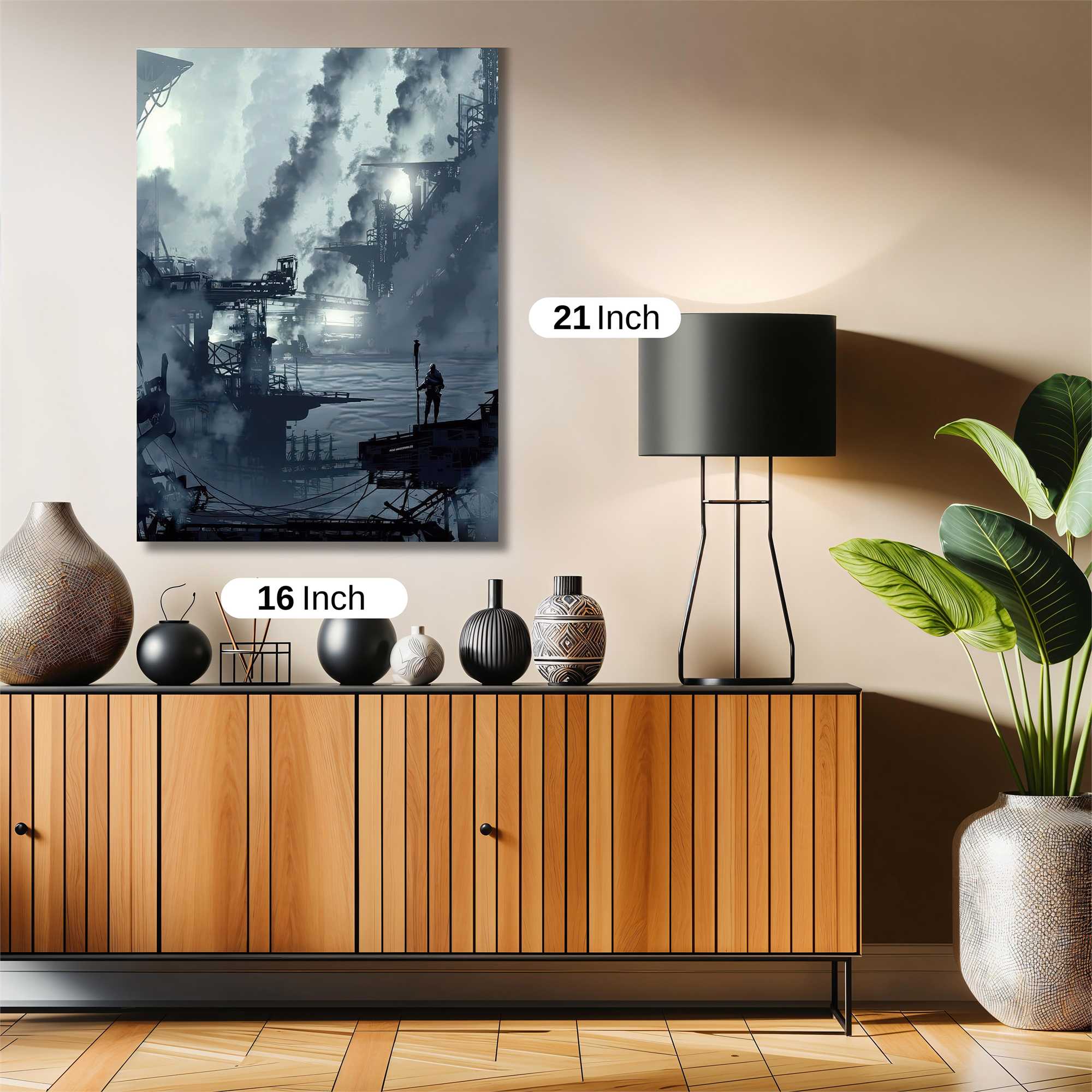 Industrial Reverie Safe Wall Magnetic / M