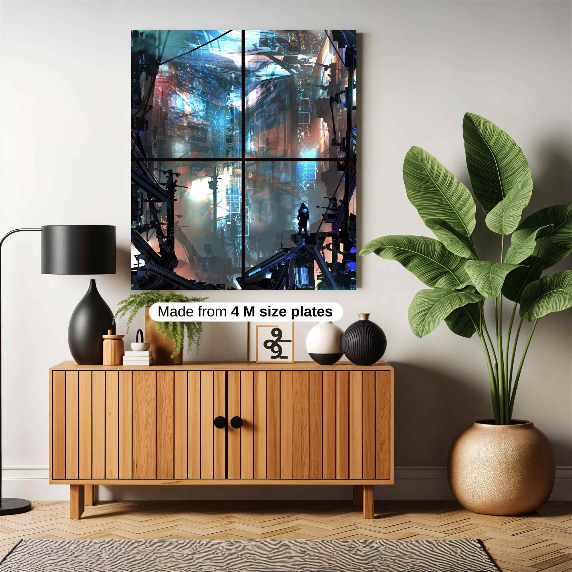 Neon Expanse Safe Wall Magnetic / M