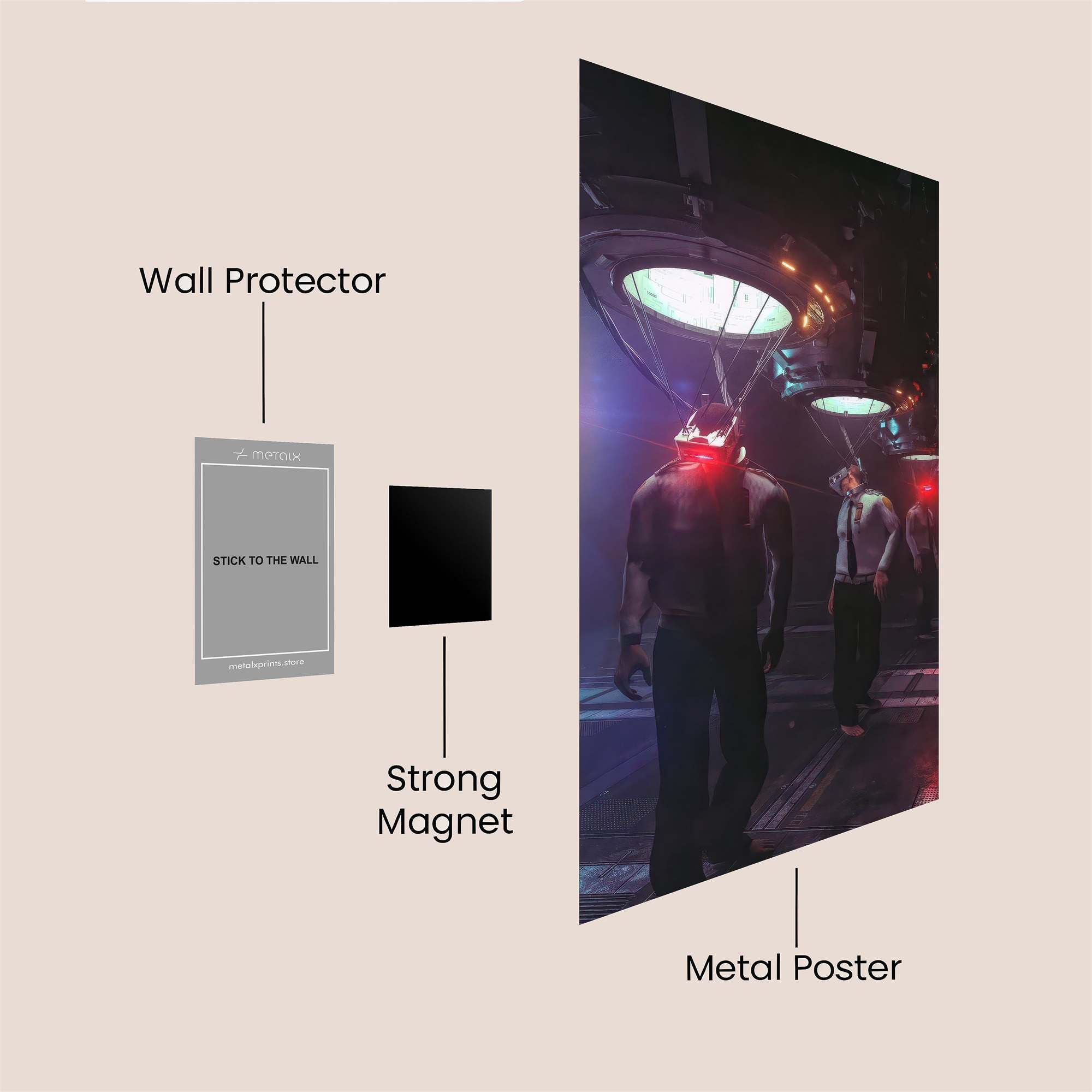 Future Bind Safe Wall Magnetic / M