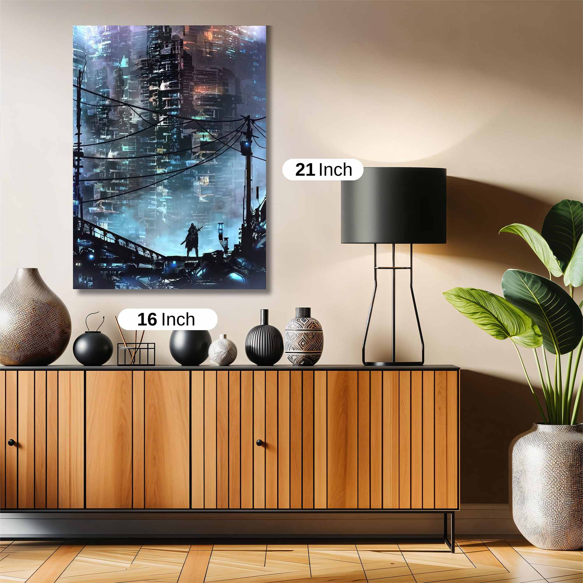 Cyberpunk Reverie Safe Wall Magnetic / M