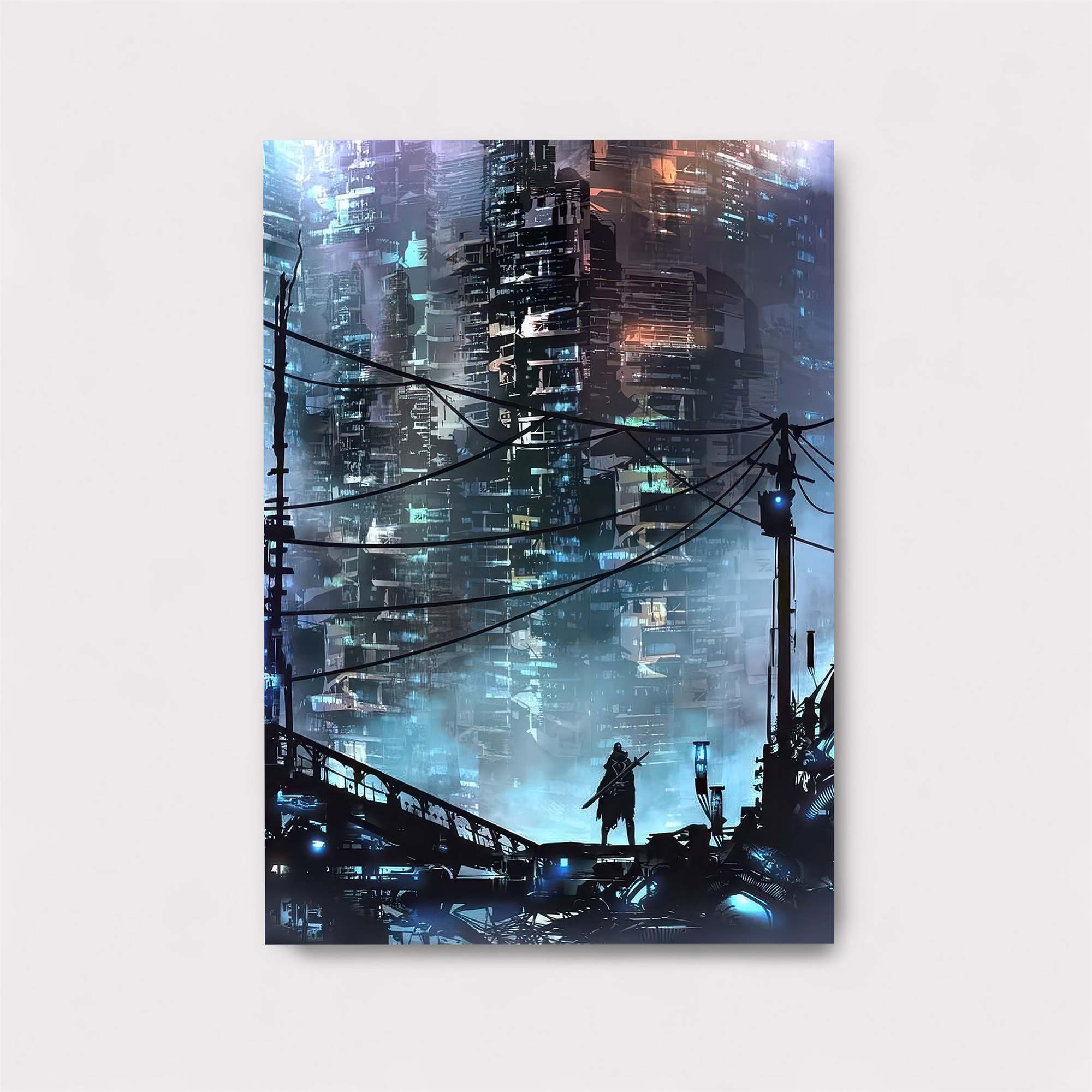 Cyberpunk Reverie Safe Wall Magnetic / M