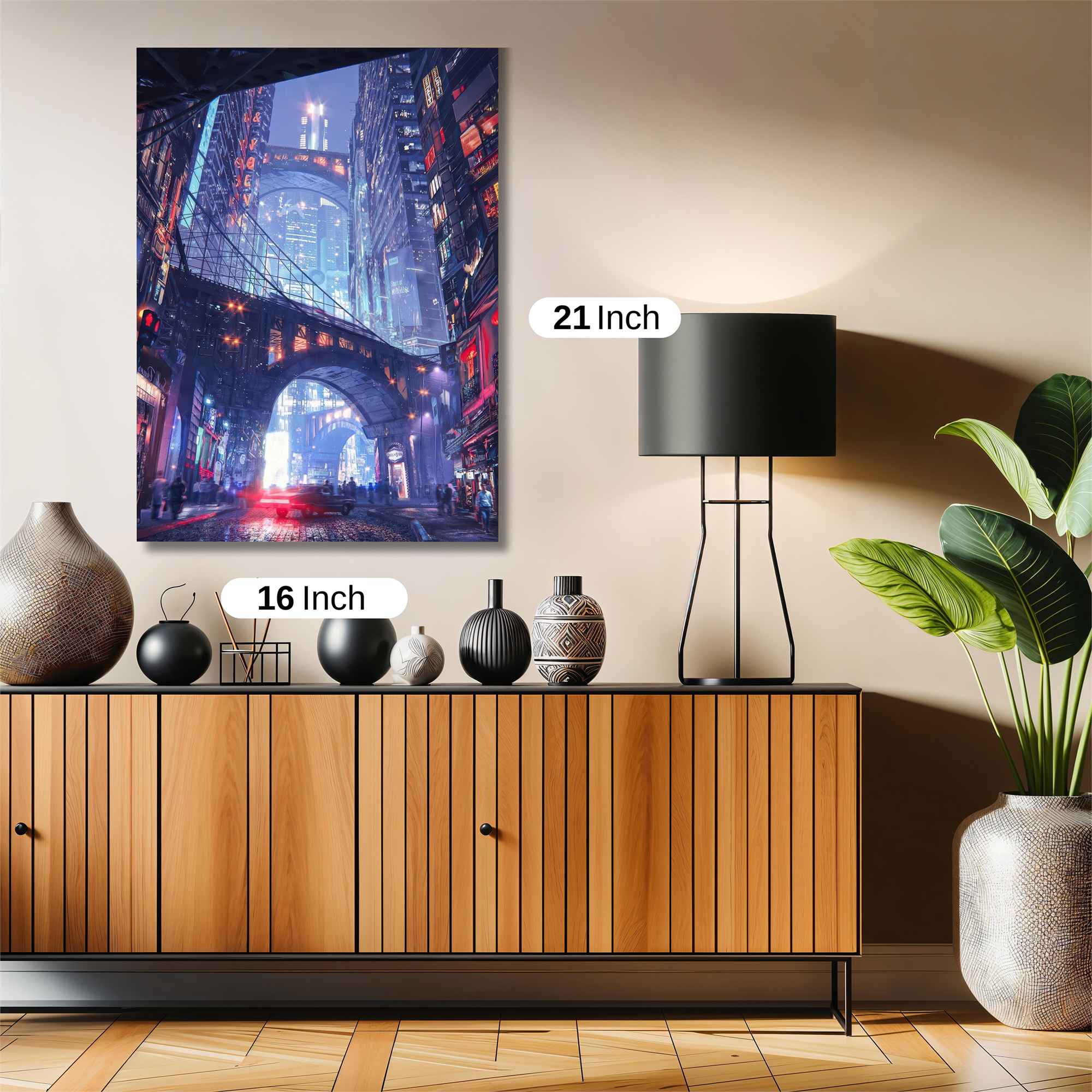 Neon Reverie Safe Wall Magnetic / M