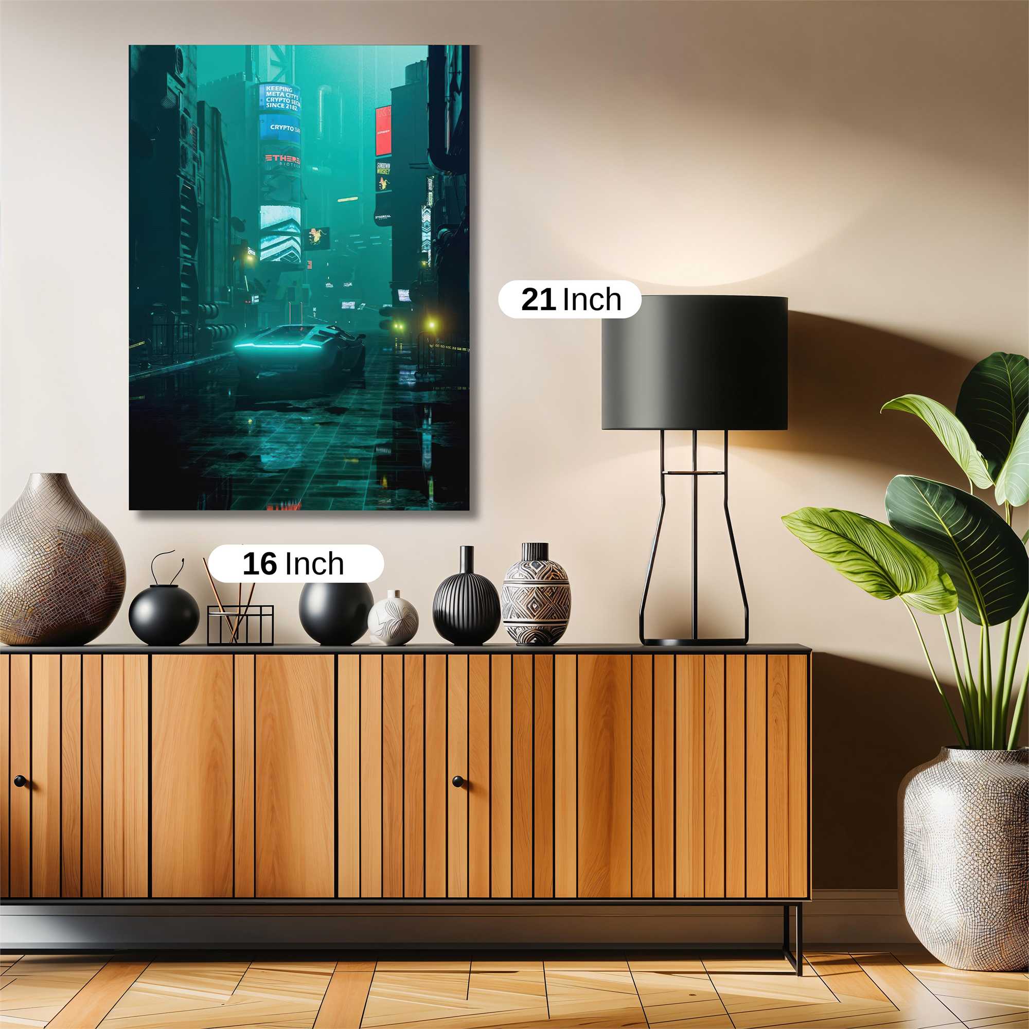 Neon Reverie Safe Wall Magnetic / M