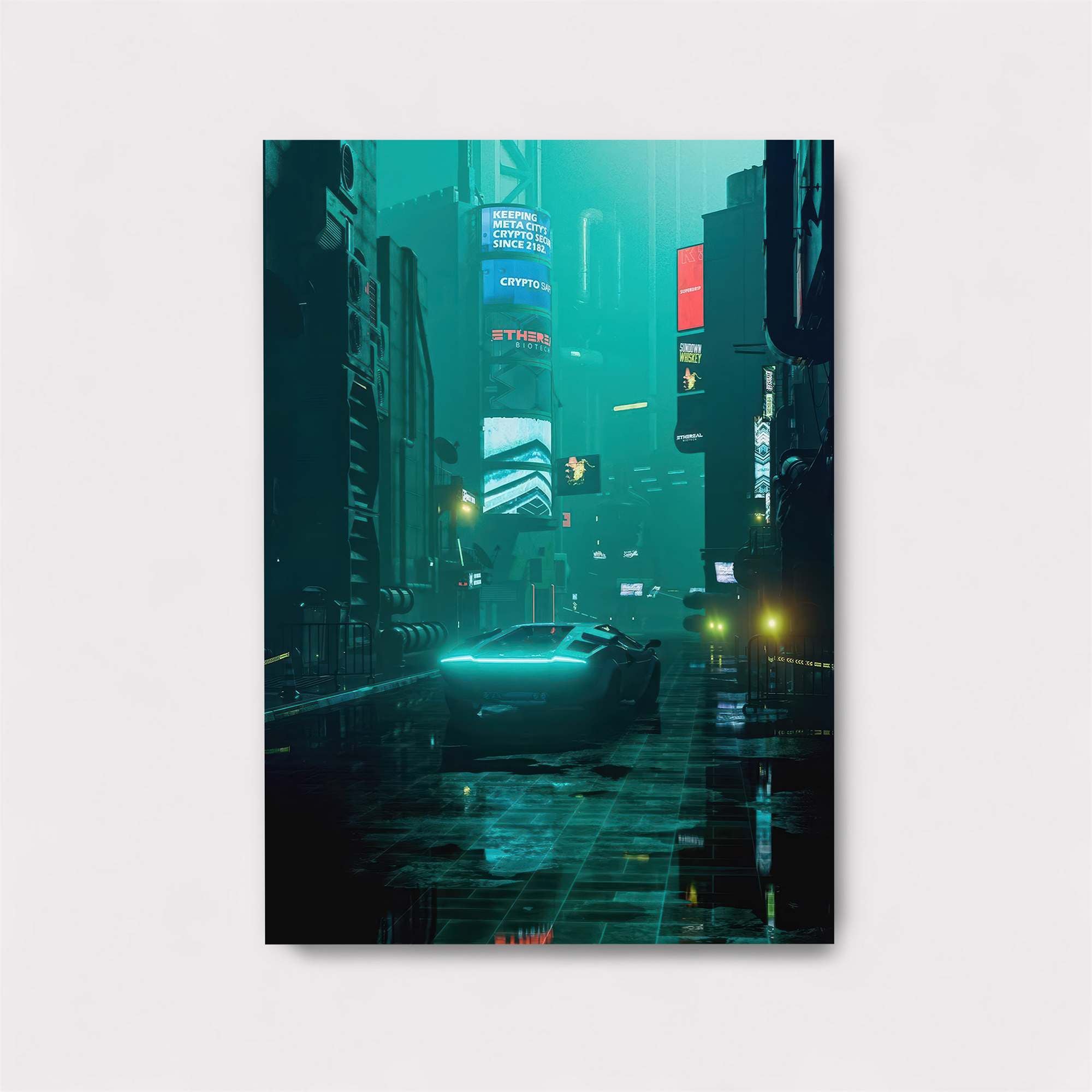 Neon Reverie Safe Wall Magnetic / M