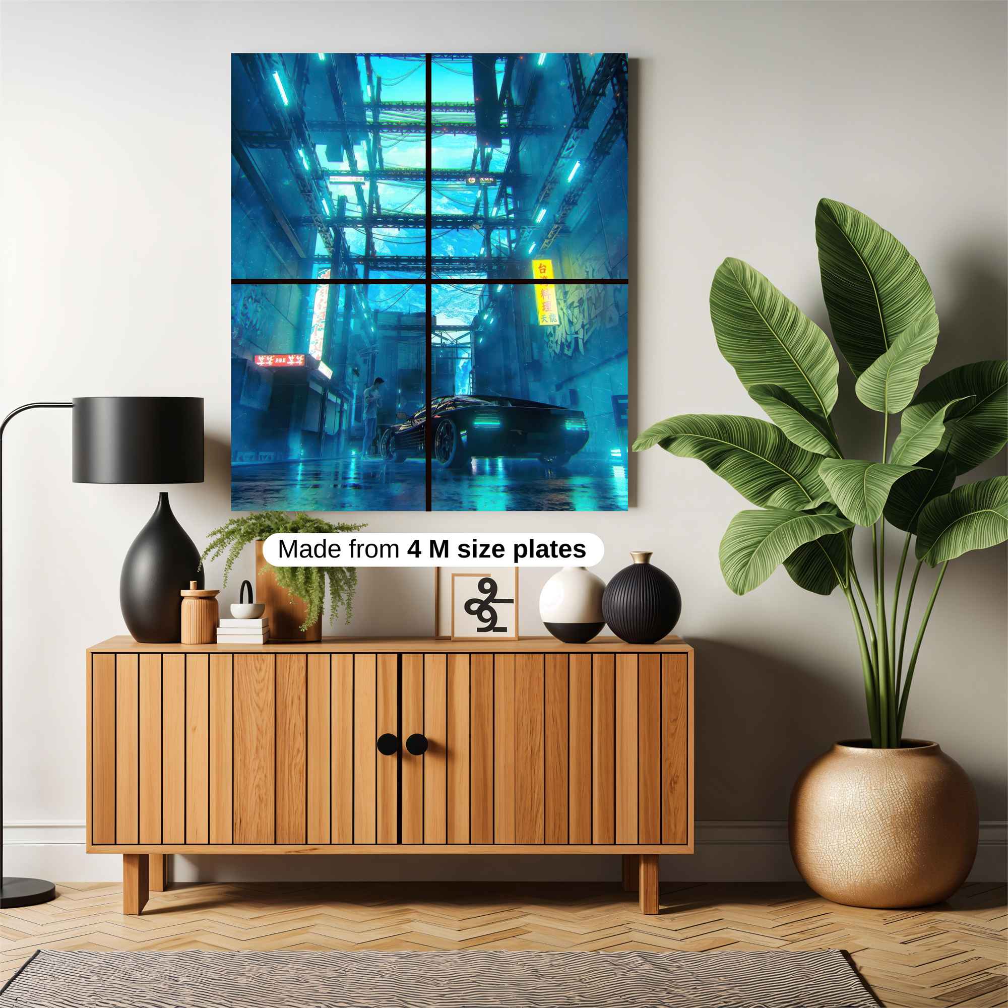 Neon Reverie Safe Wall Magnetic / M