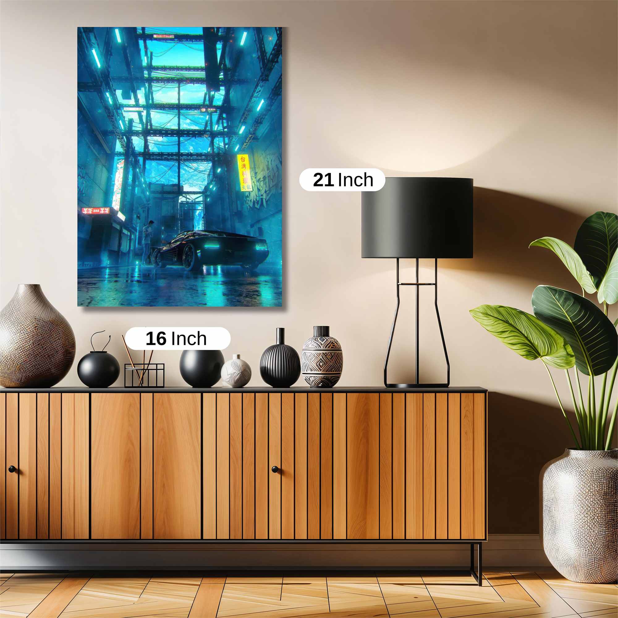 Neon Reverie Safe Wall Magnetic / M