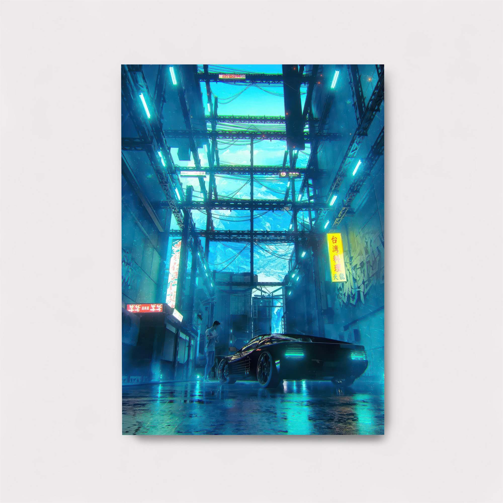 Neon Reverie Safe Wall Magnetic / M