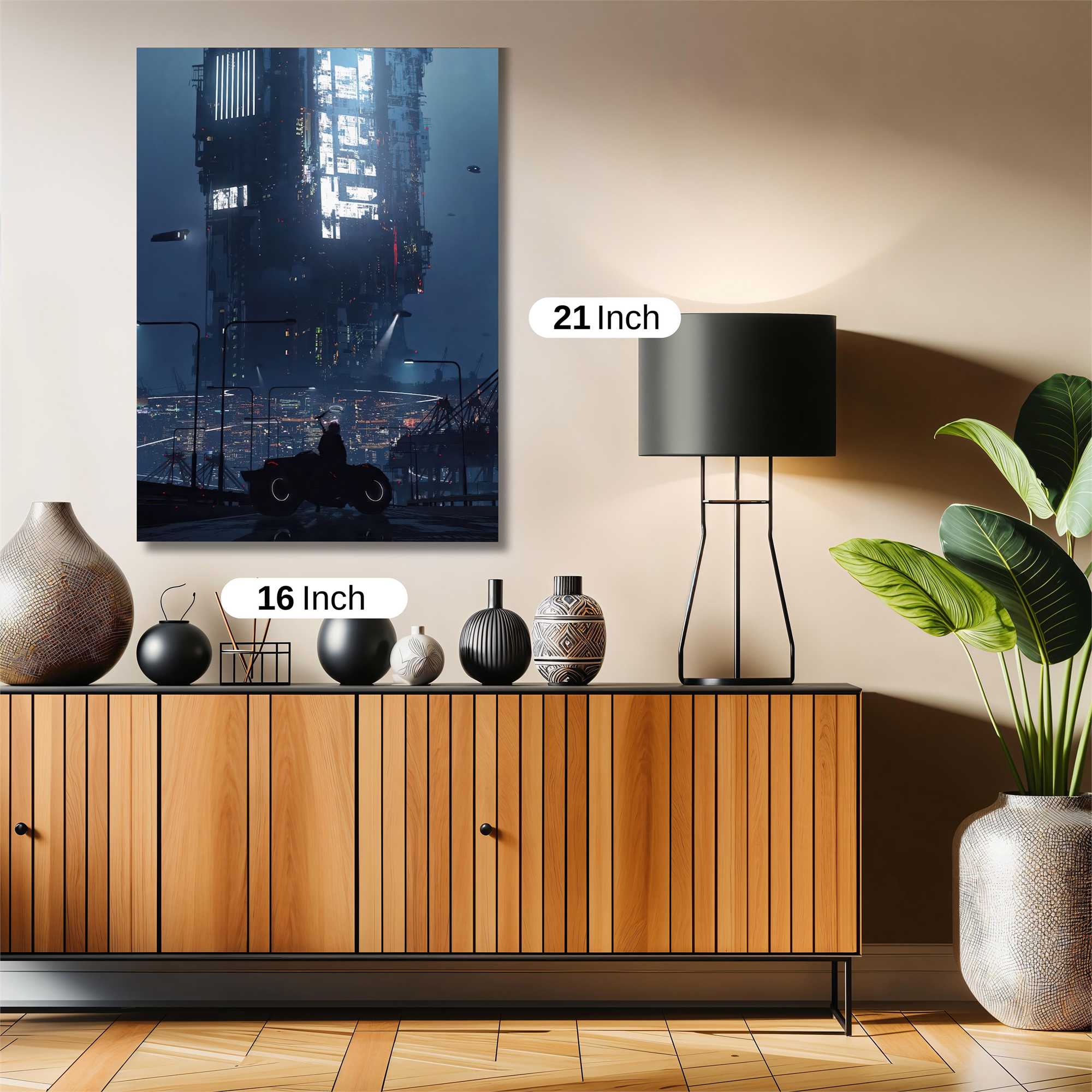 Futuristic Reverie Safe Wall Magnetic / M