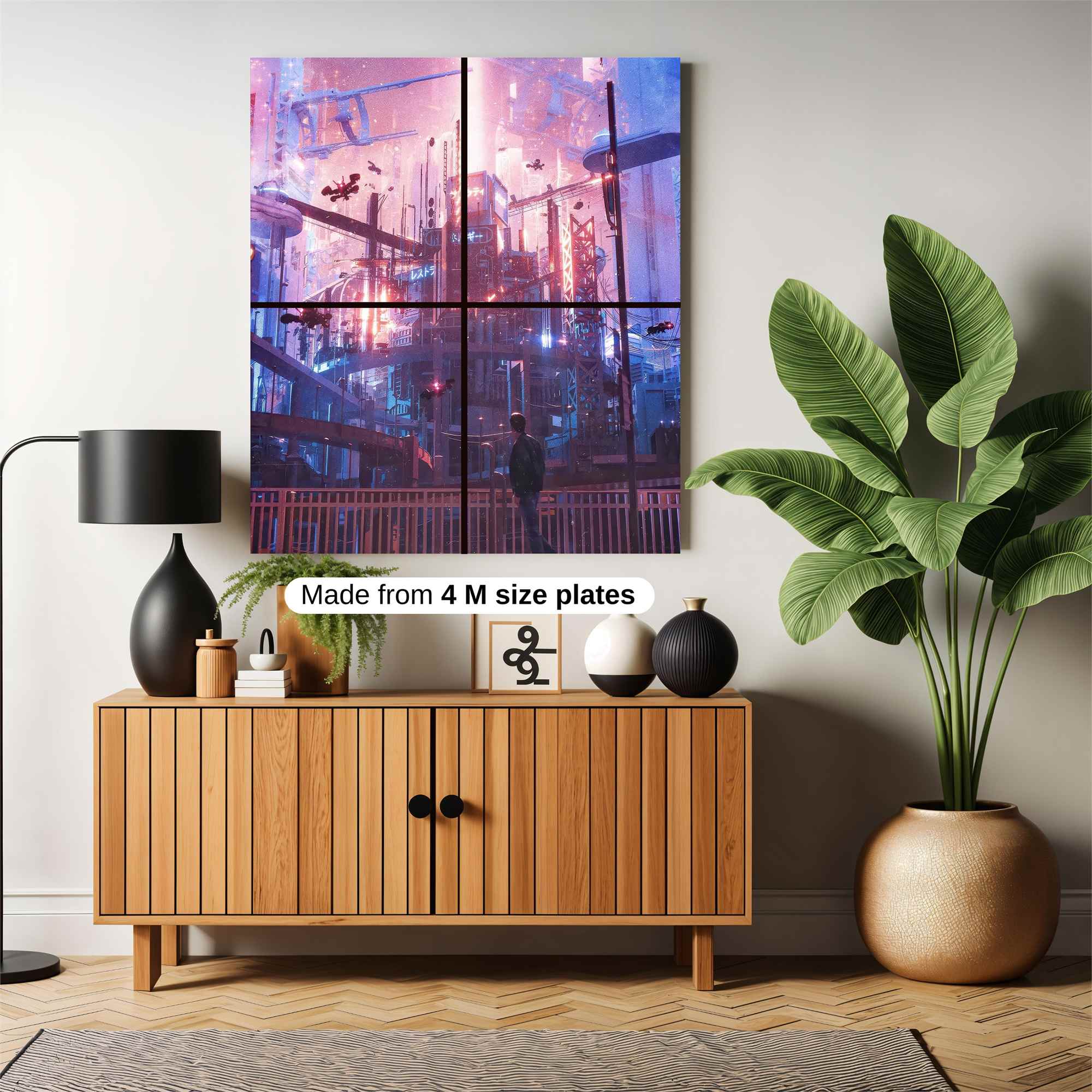 Neon Dreams Safe Wall Magnetic / M