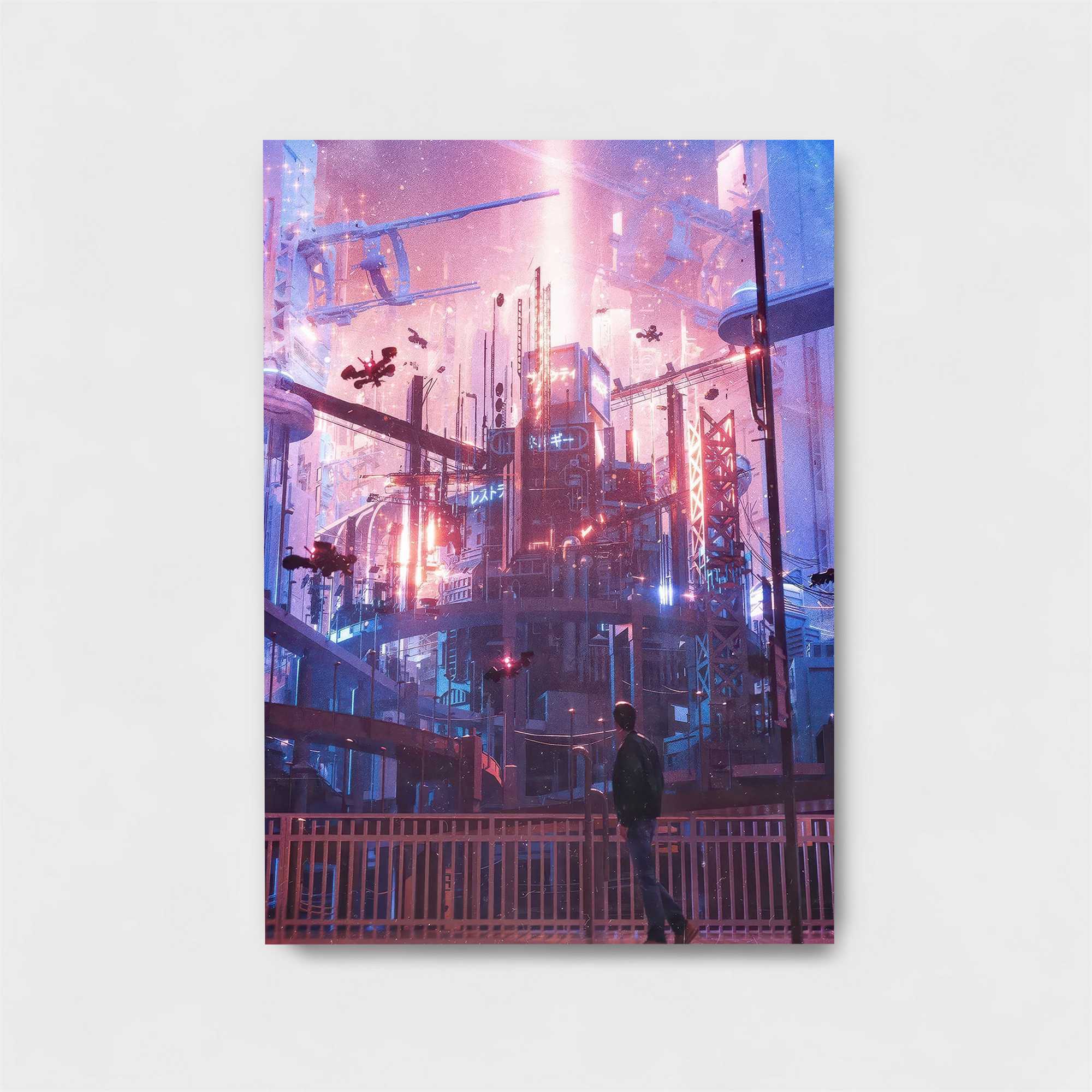 Neon Dreams Safe Wall Magnetic / M