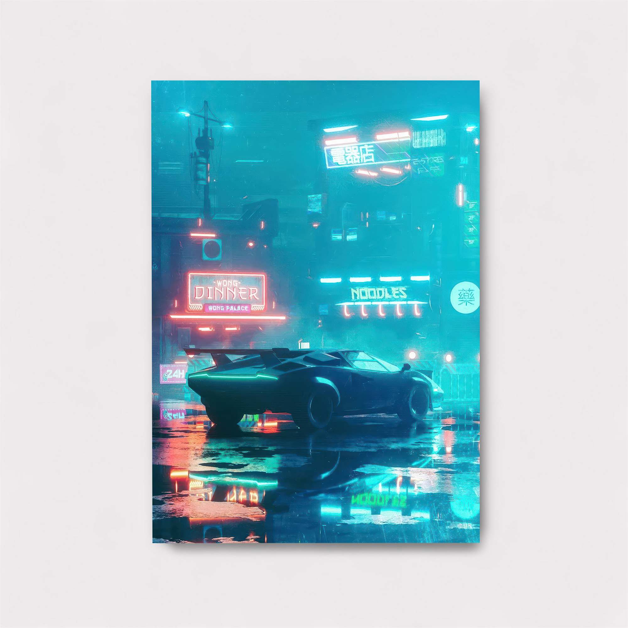 Neon Velocity Safe Wall Magnetic / M