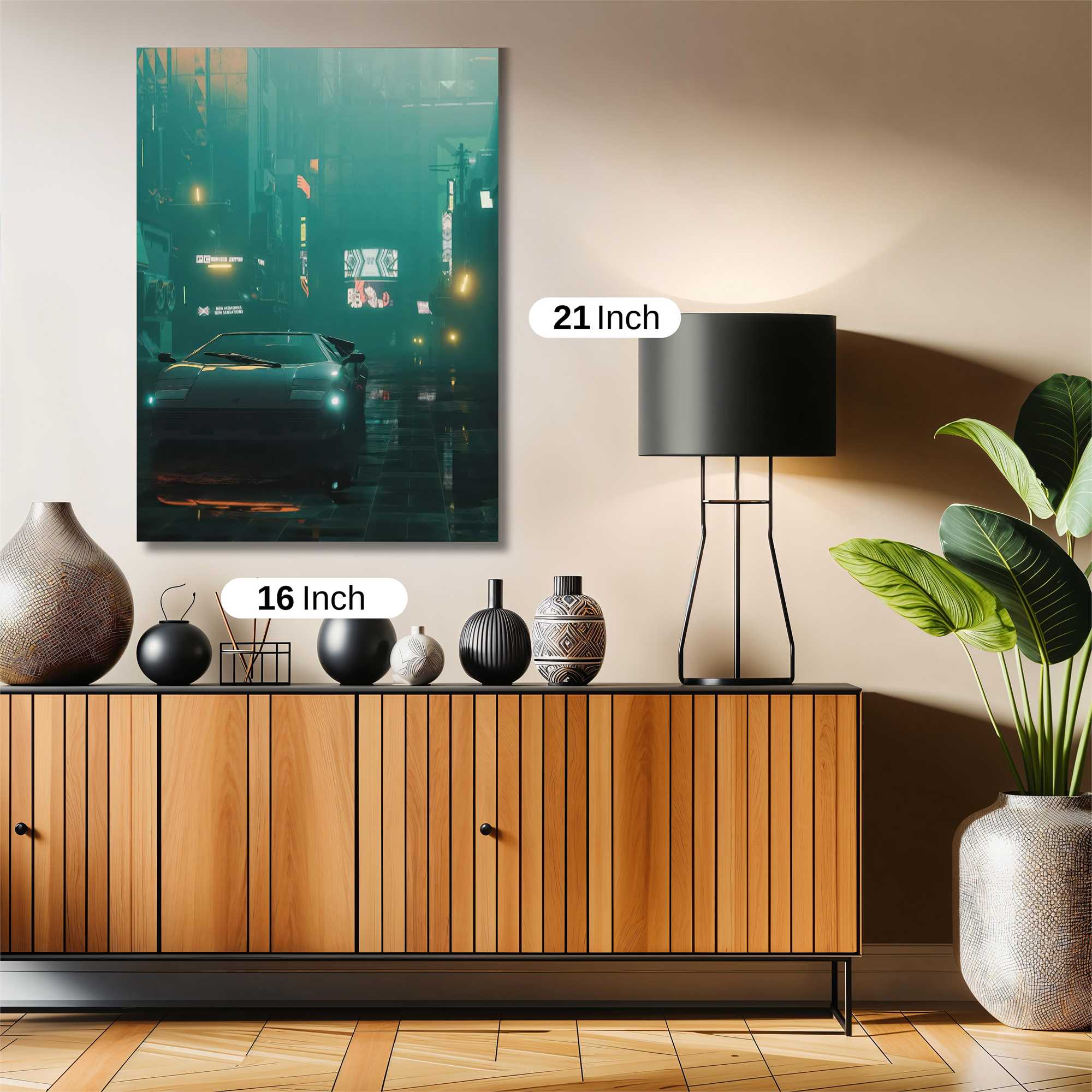 Neon Drift Safe Wall Magnetic / M