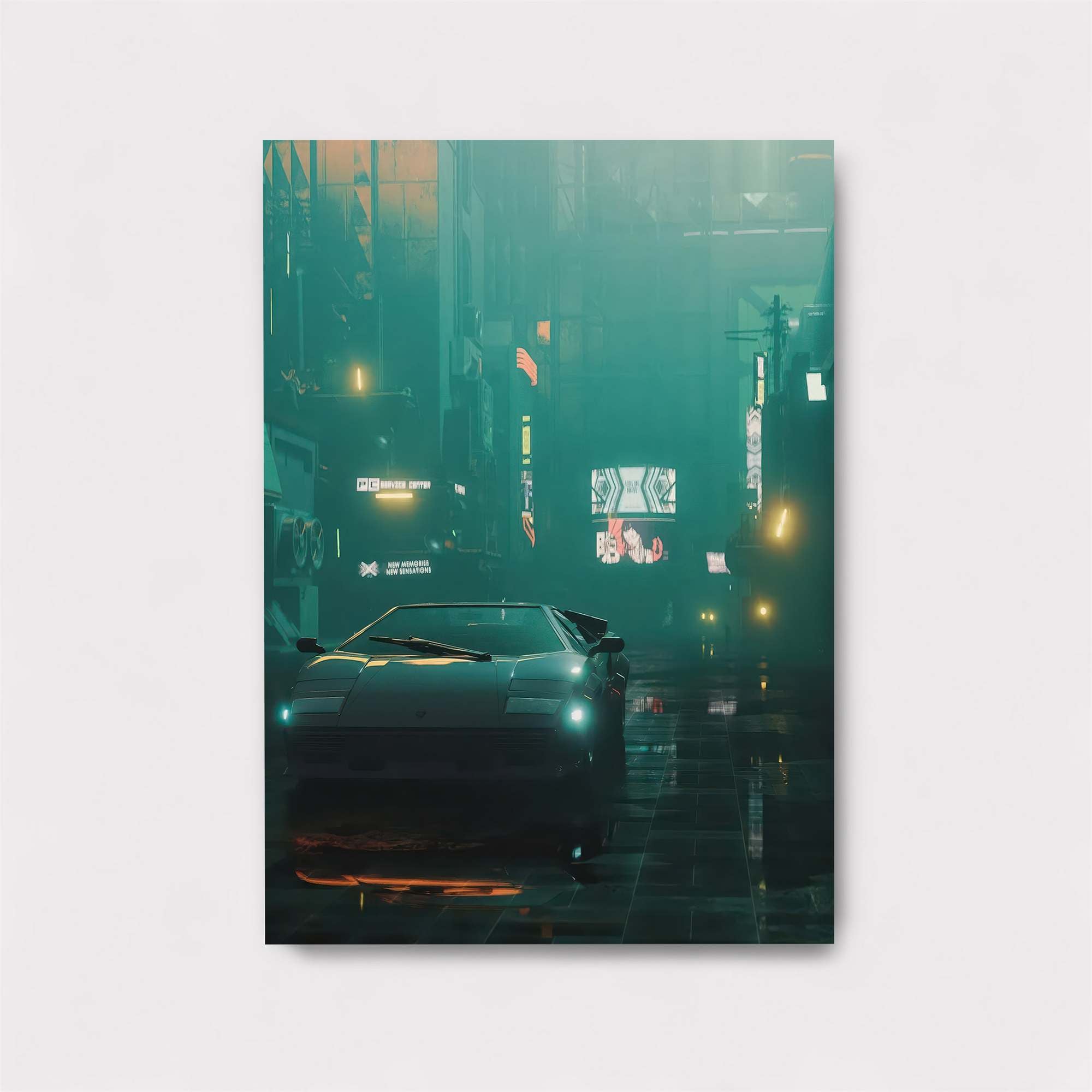 Neon Drift Safe Wall Magnetic / M