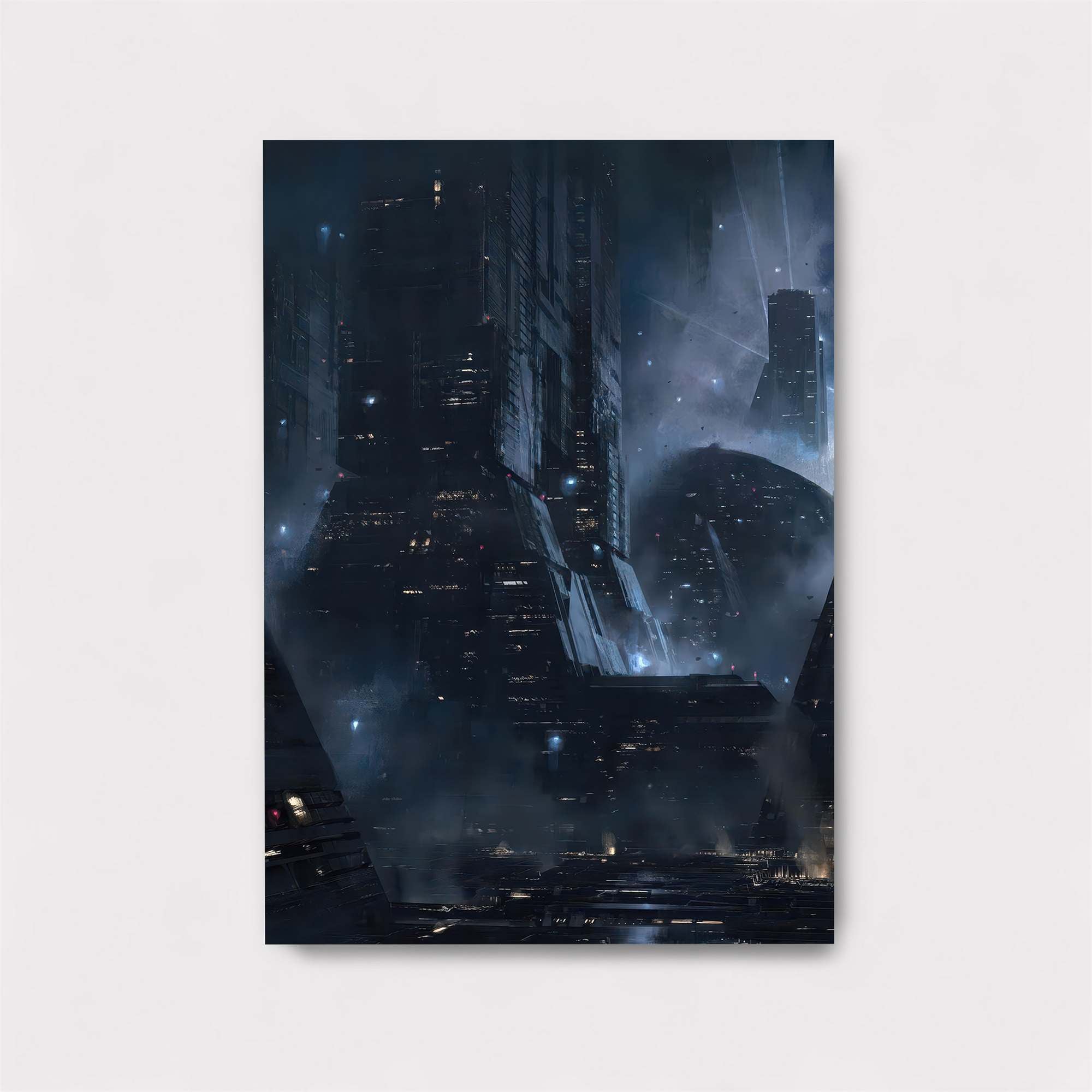 Futuristic Obscurity Safe Wall Magnetic / M