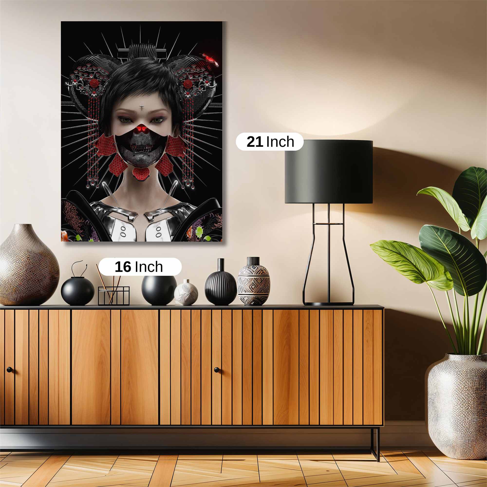 Geisha Enigma Safe Wall Magnetic / M