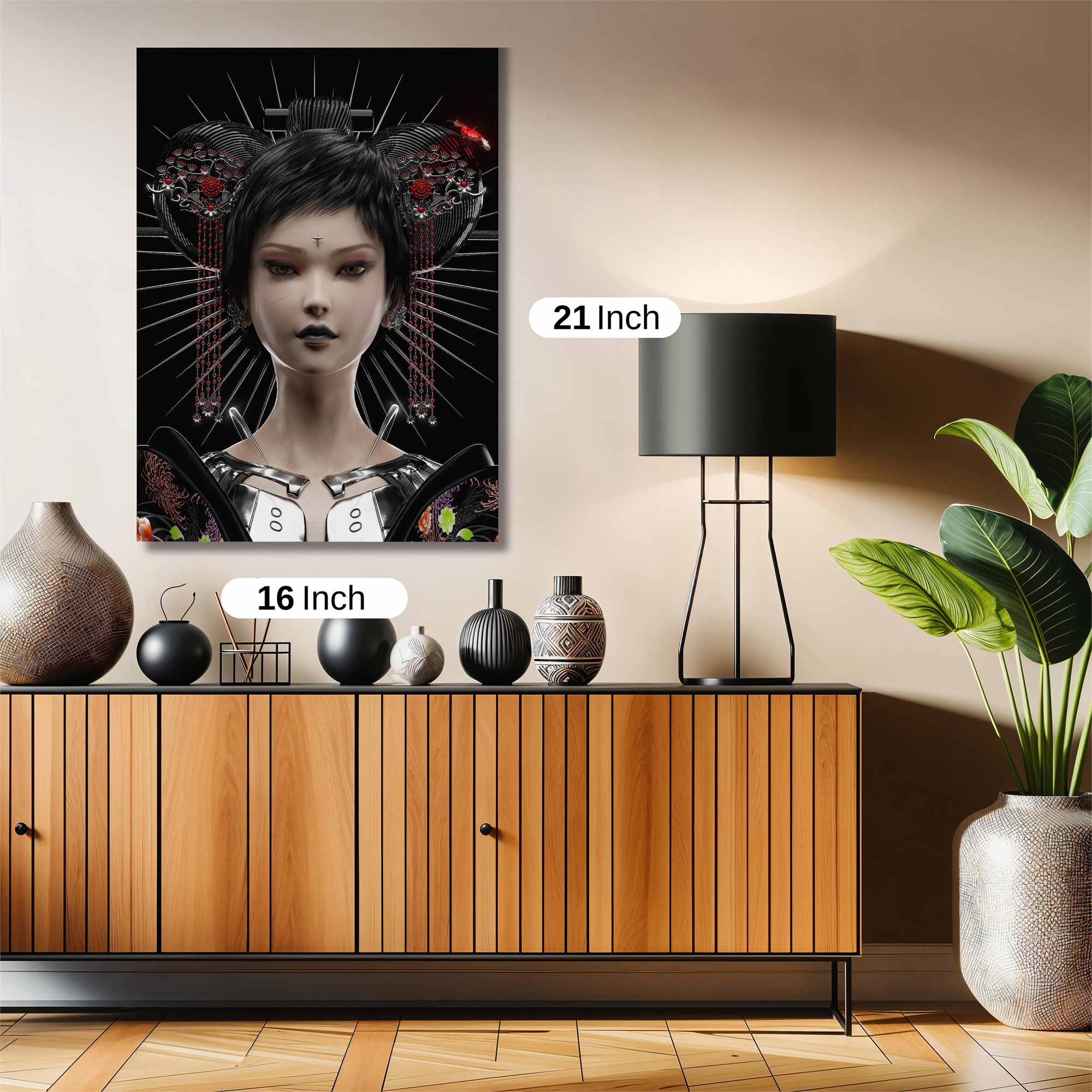 Cyber Geisha Safe Wall Magnetic / M