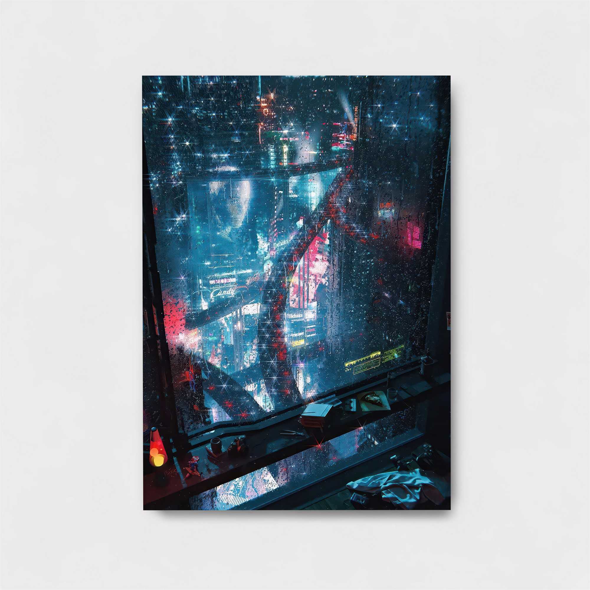 Neon Serenity Safe Wall Magnetic / M