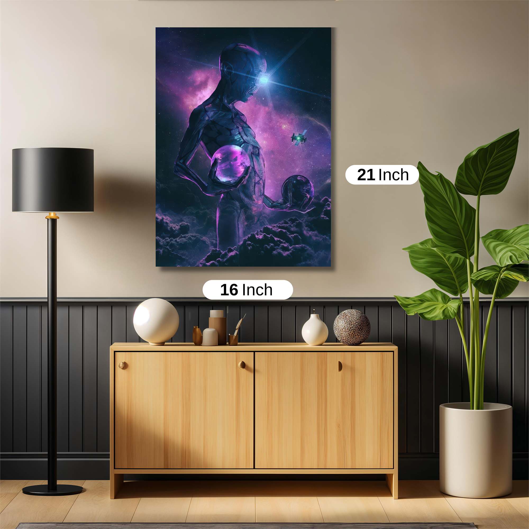 Galactic Enigma Safe Wall Magnetic / M