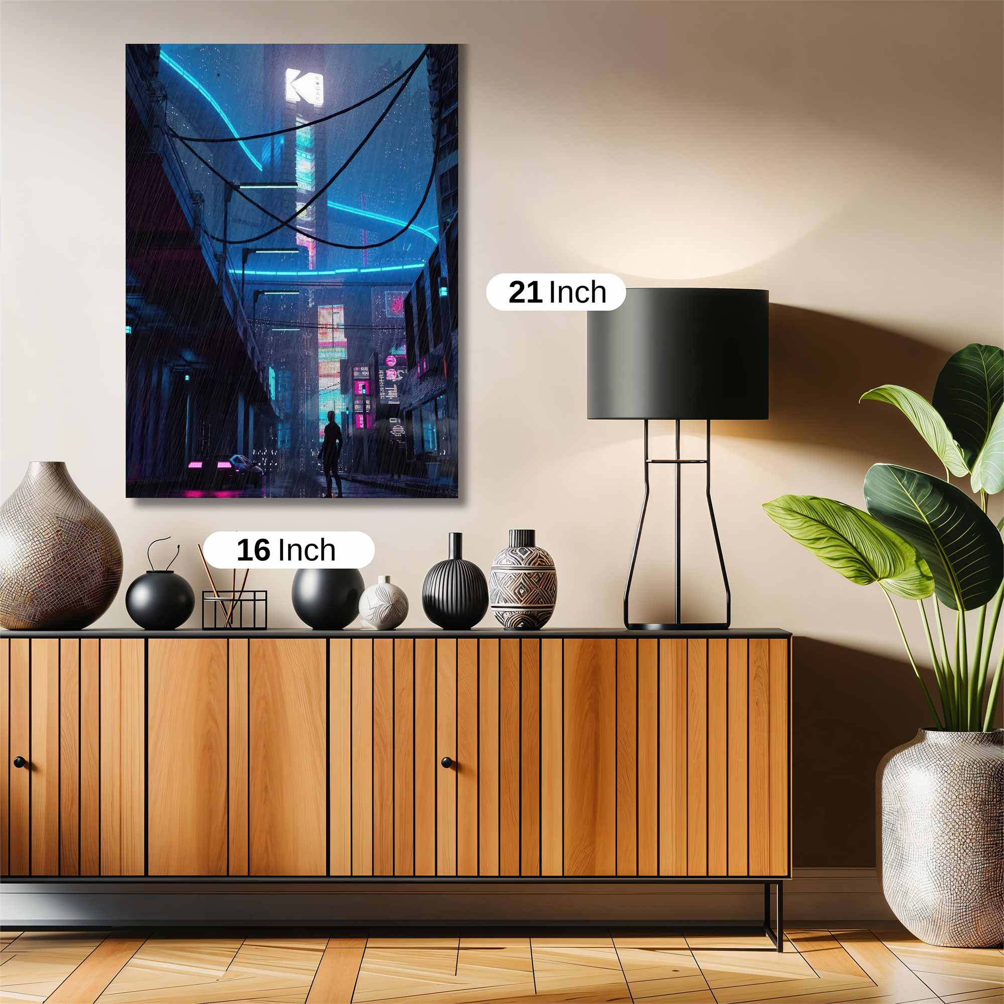 Neon Reverie Safe Wall Magnetic / M