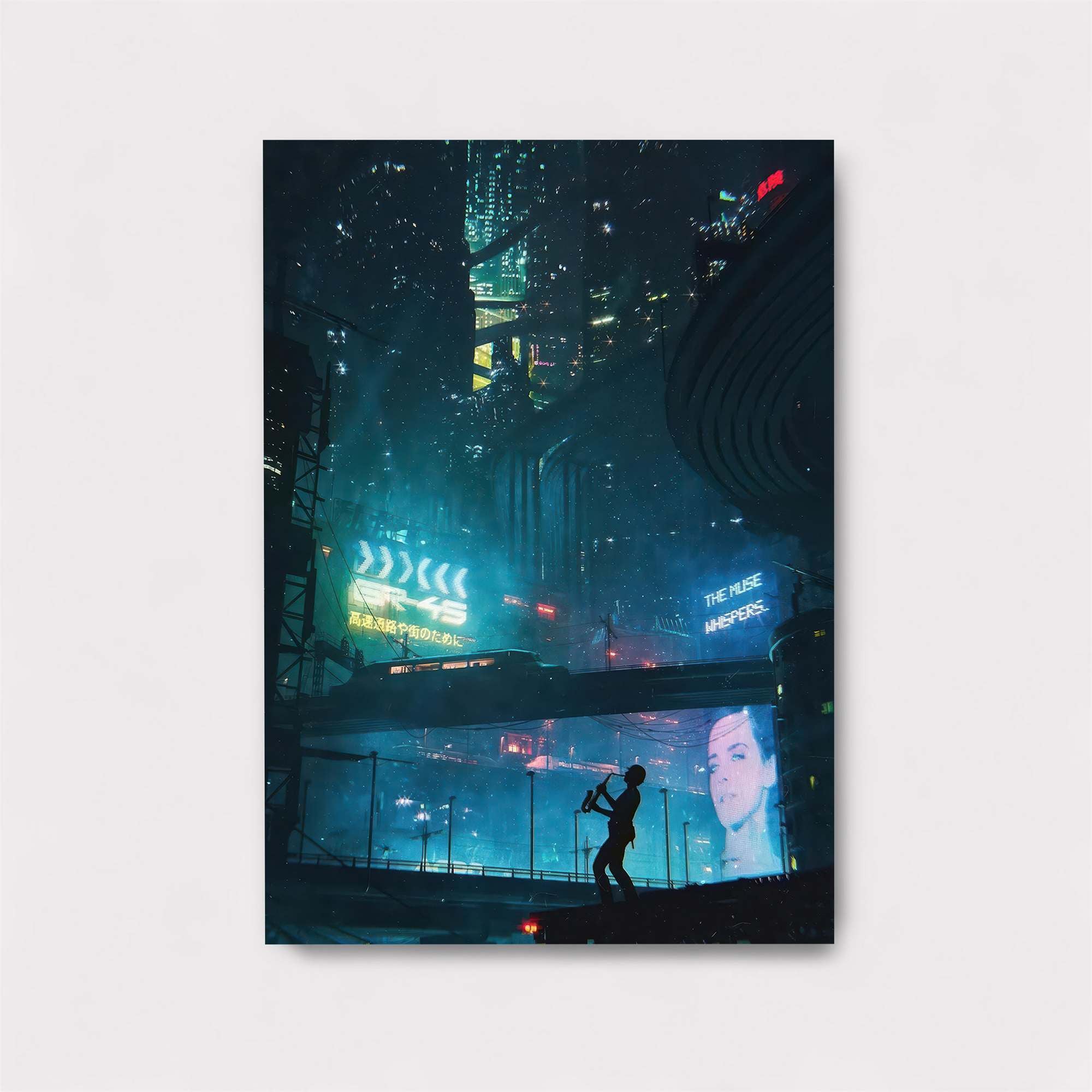 Neon Serenade Safe Wall Magnetic / M