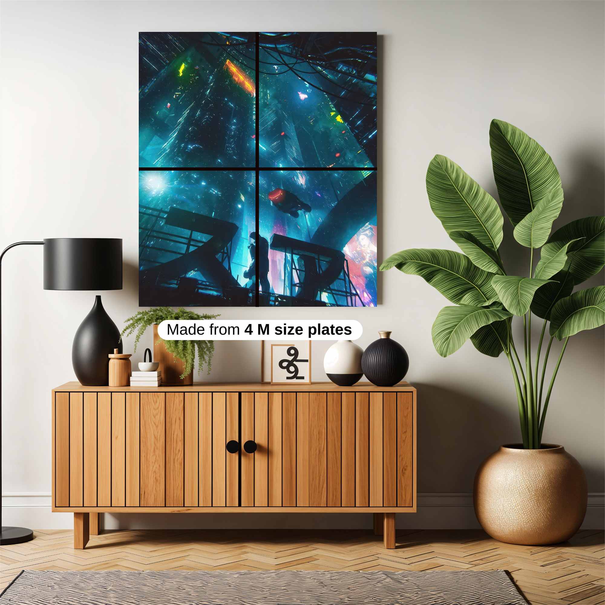 Neon Reverie Safe Wall Magnetic / M