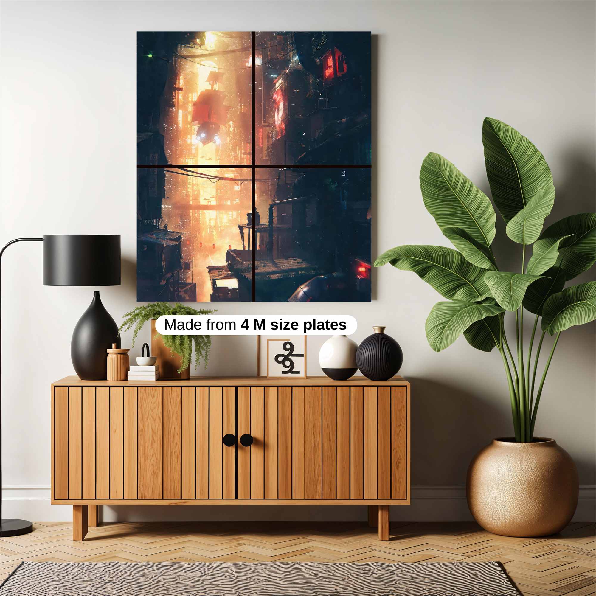 Neon Solitude Safe Wall Magnetic / M