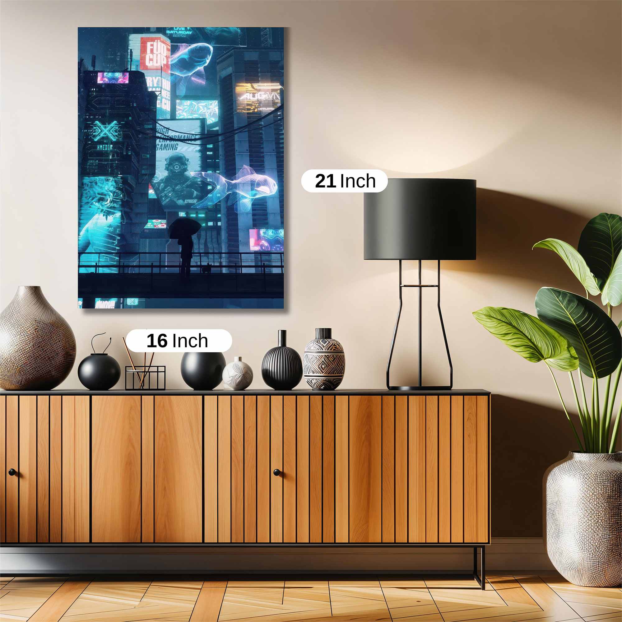 Neon Reverie Safe Wall Magnetic / M