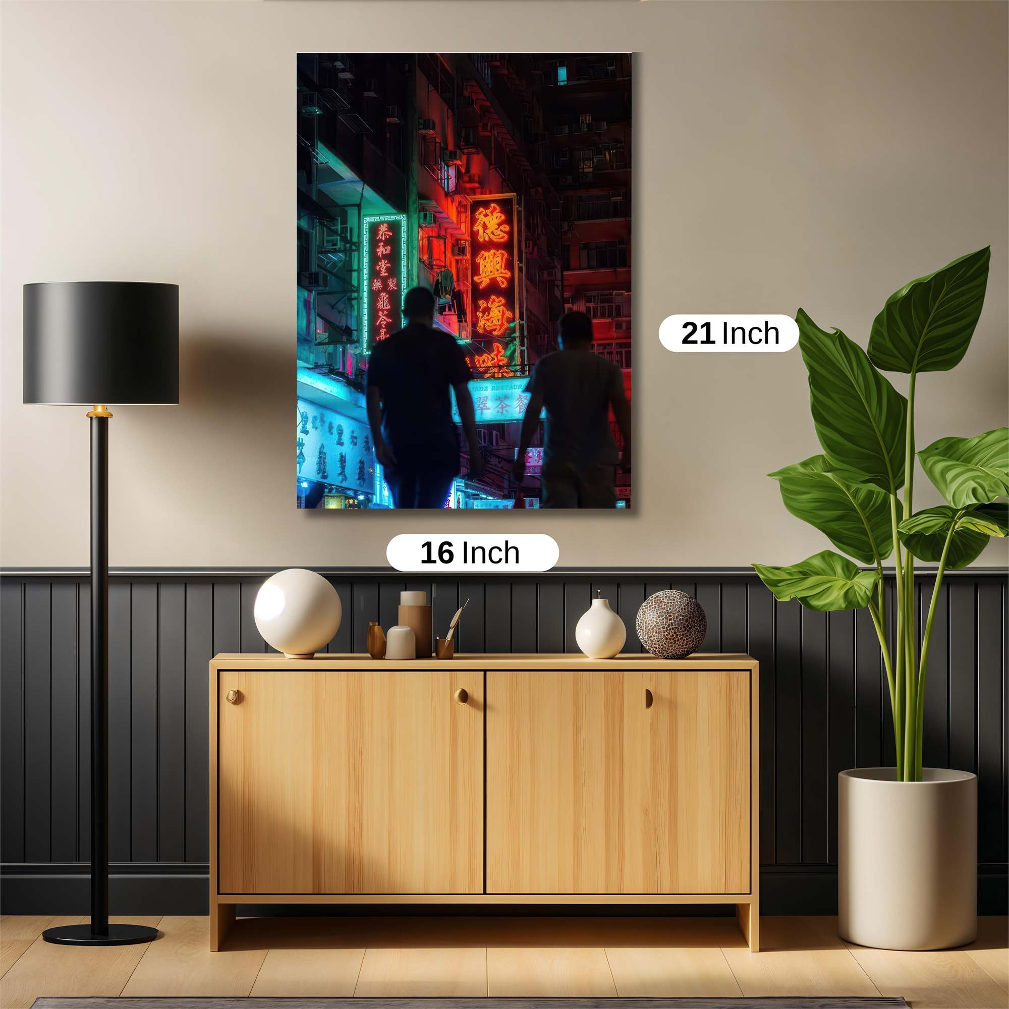 Neon Reverie Safe Wall Magnetic / M