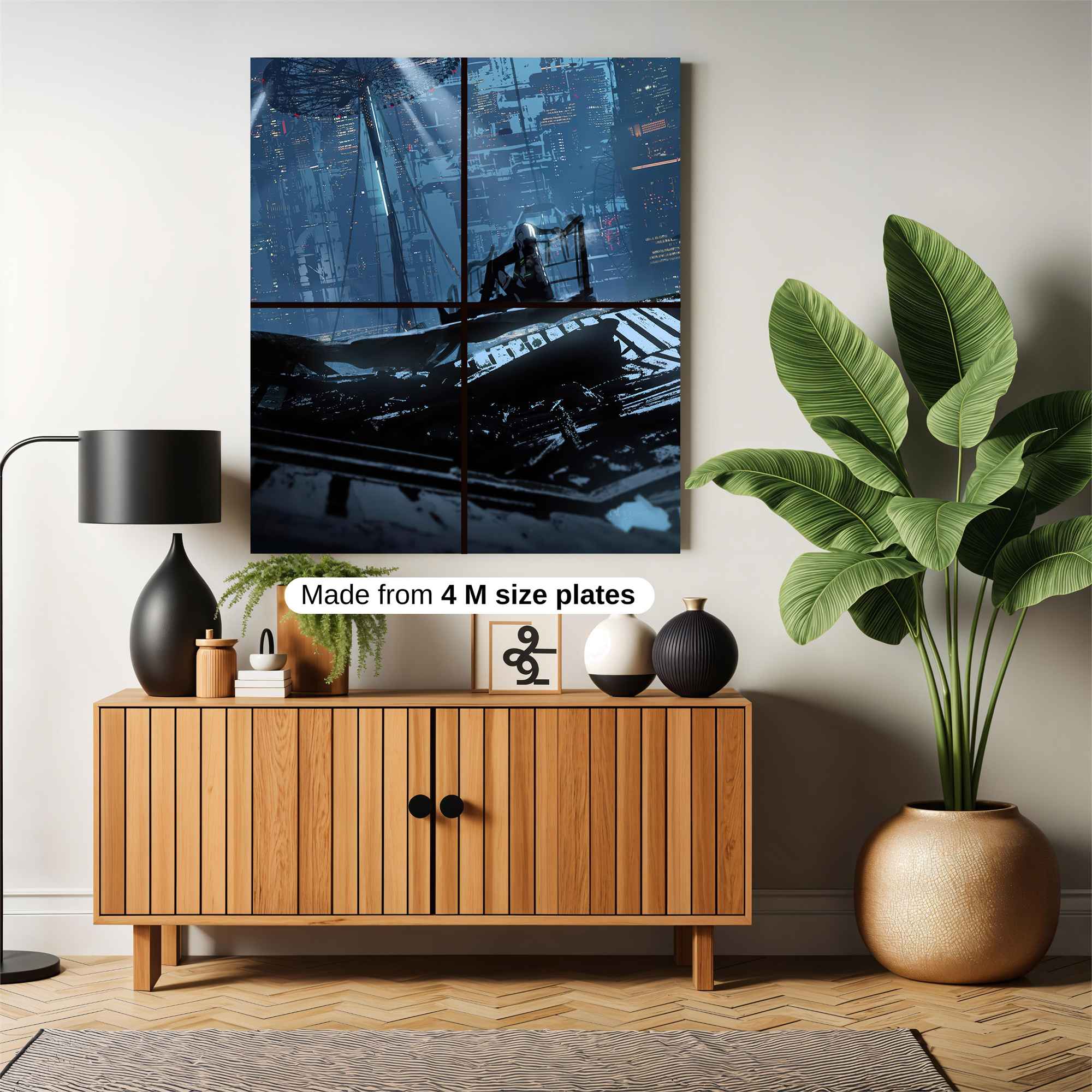 Cybernetic Solitude Safe Wall Magnetic / M