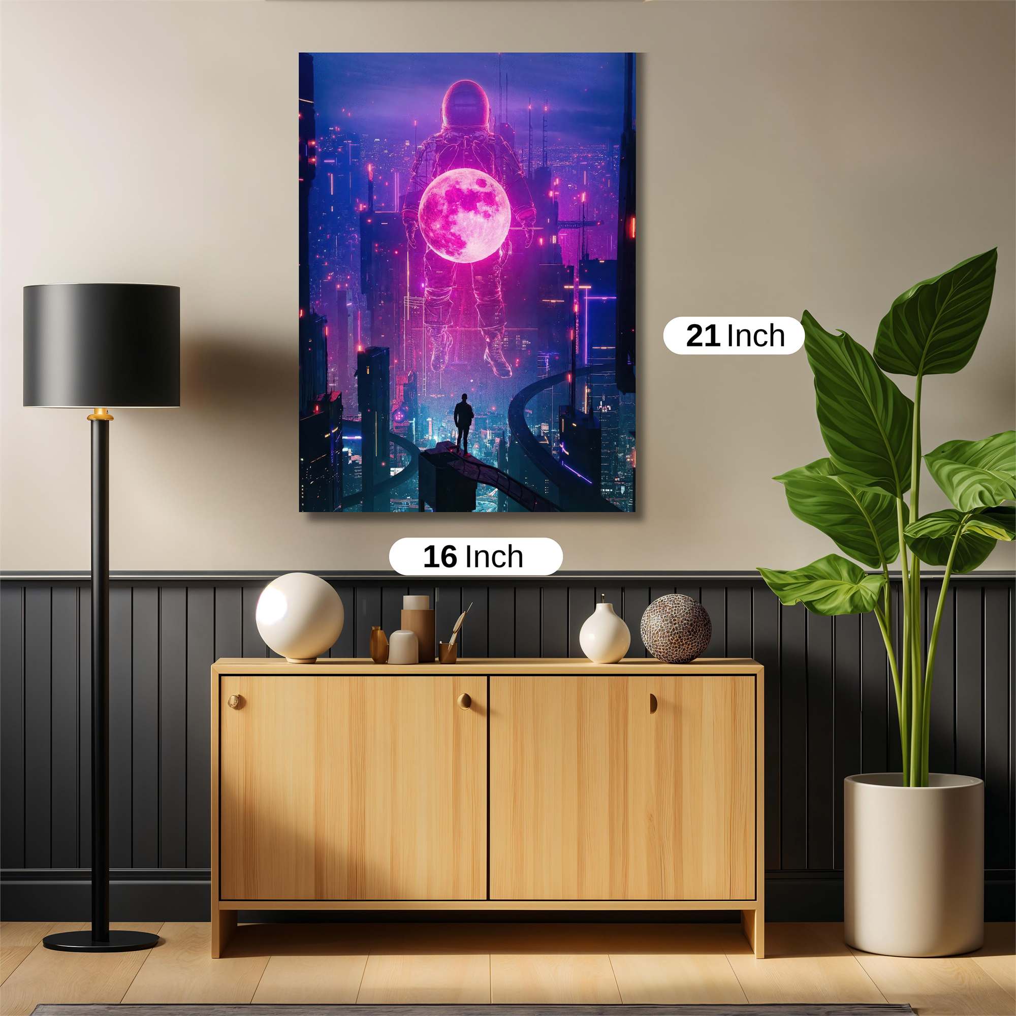 Galactic Dreamscape Safe Wall Magnetic / M