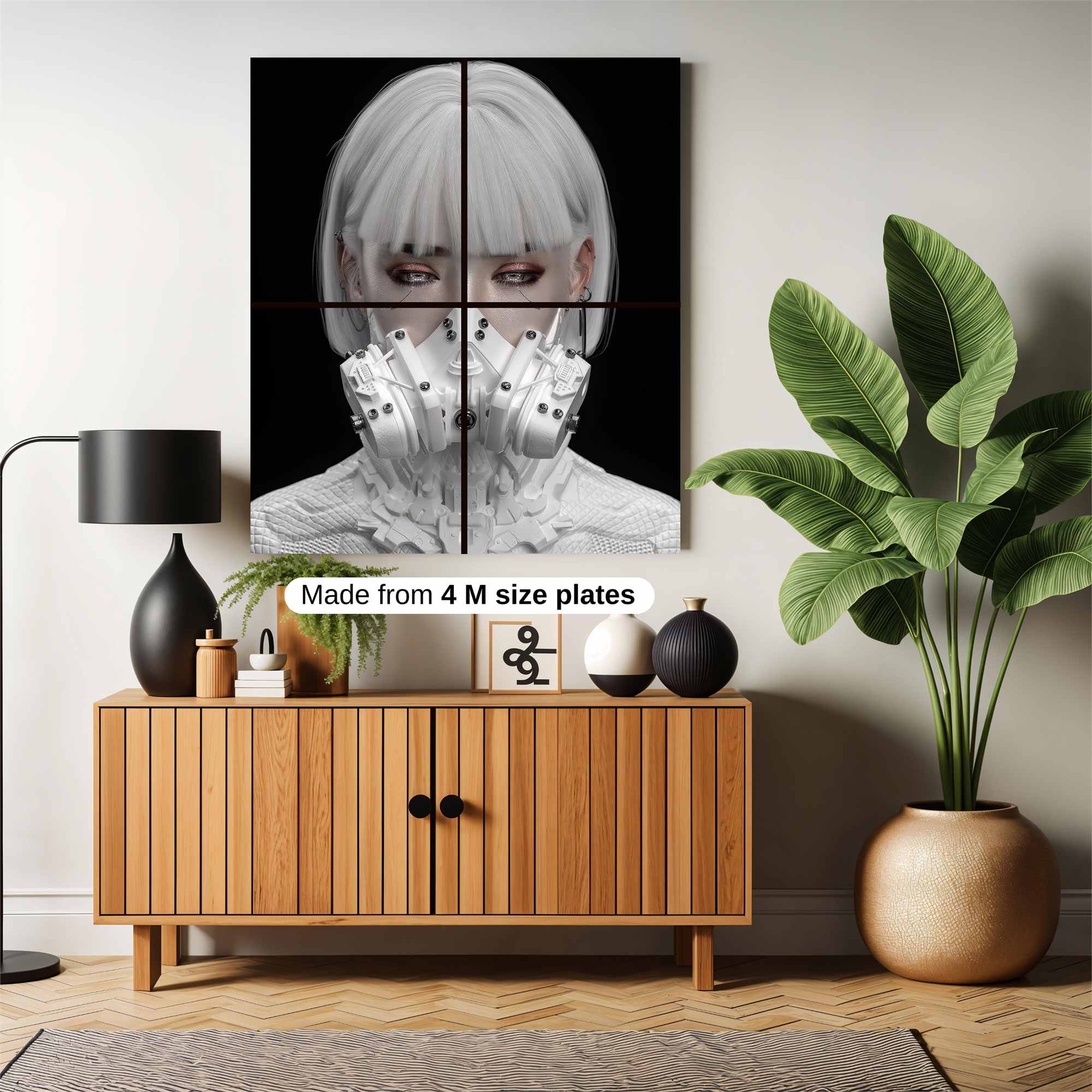 Cybernetic Serenity Safe Wall Magnetic / M